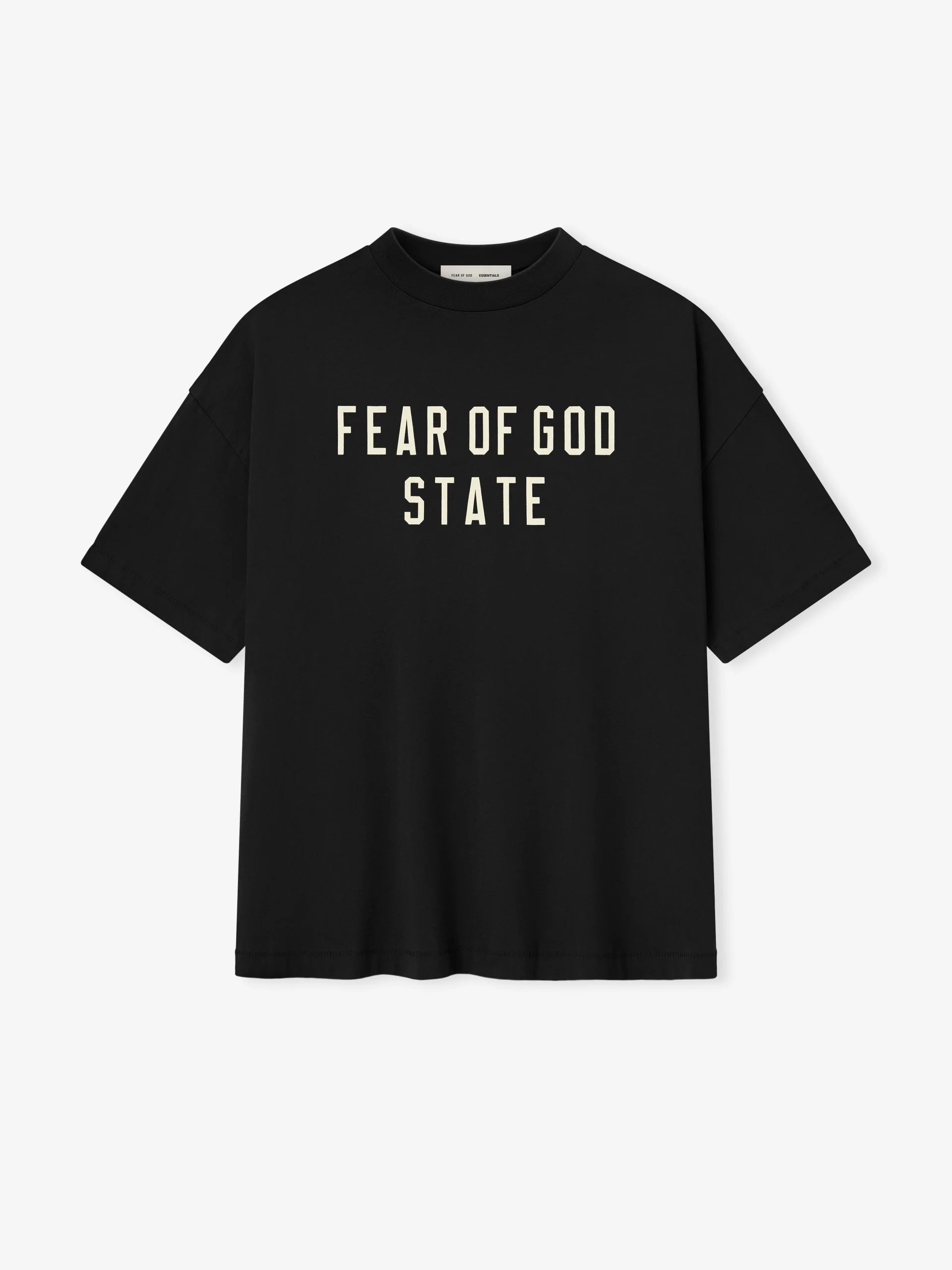 ESSENTIALS 90'S TEE - JET BLACK