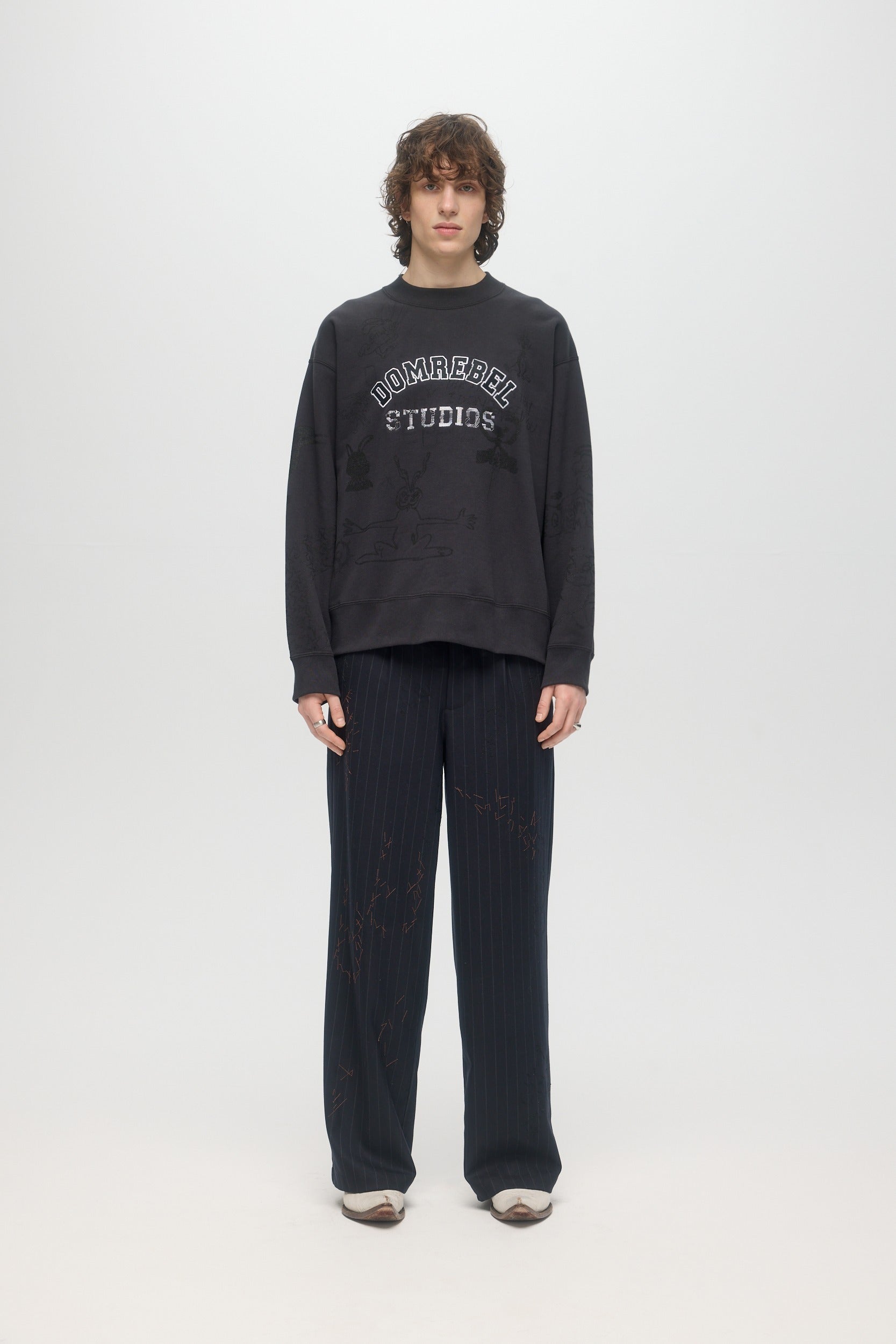 DOMREBEL - SEMESTER - SWEATSHIRT