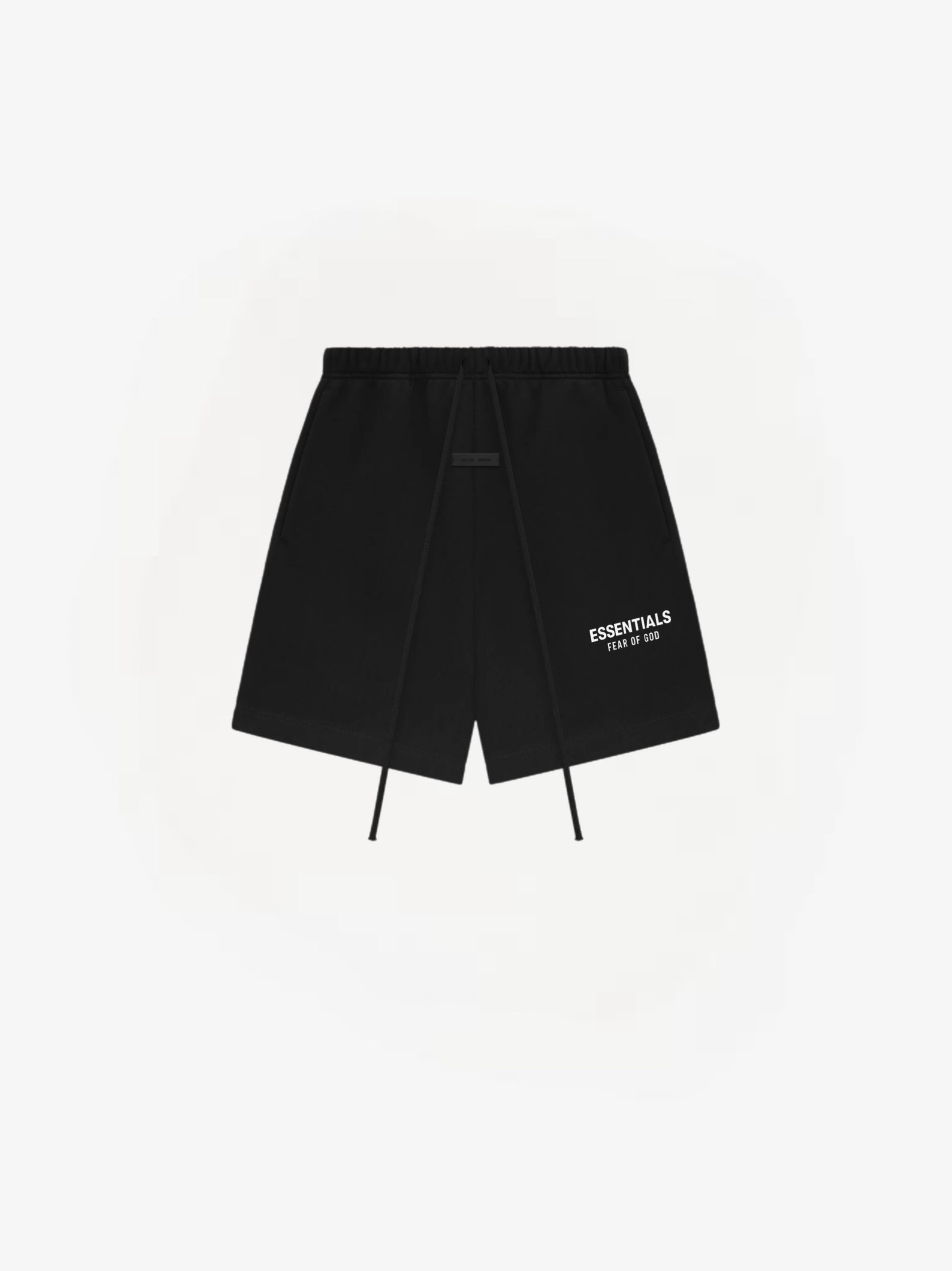 ESSENTIALS CLASSIC SWEATSHORT - Jet black