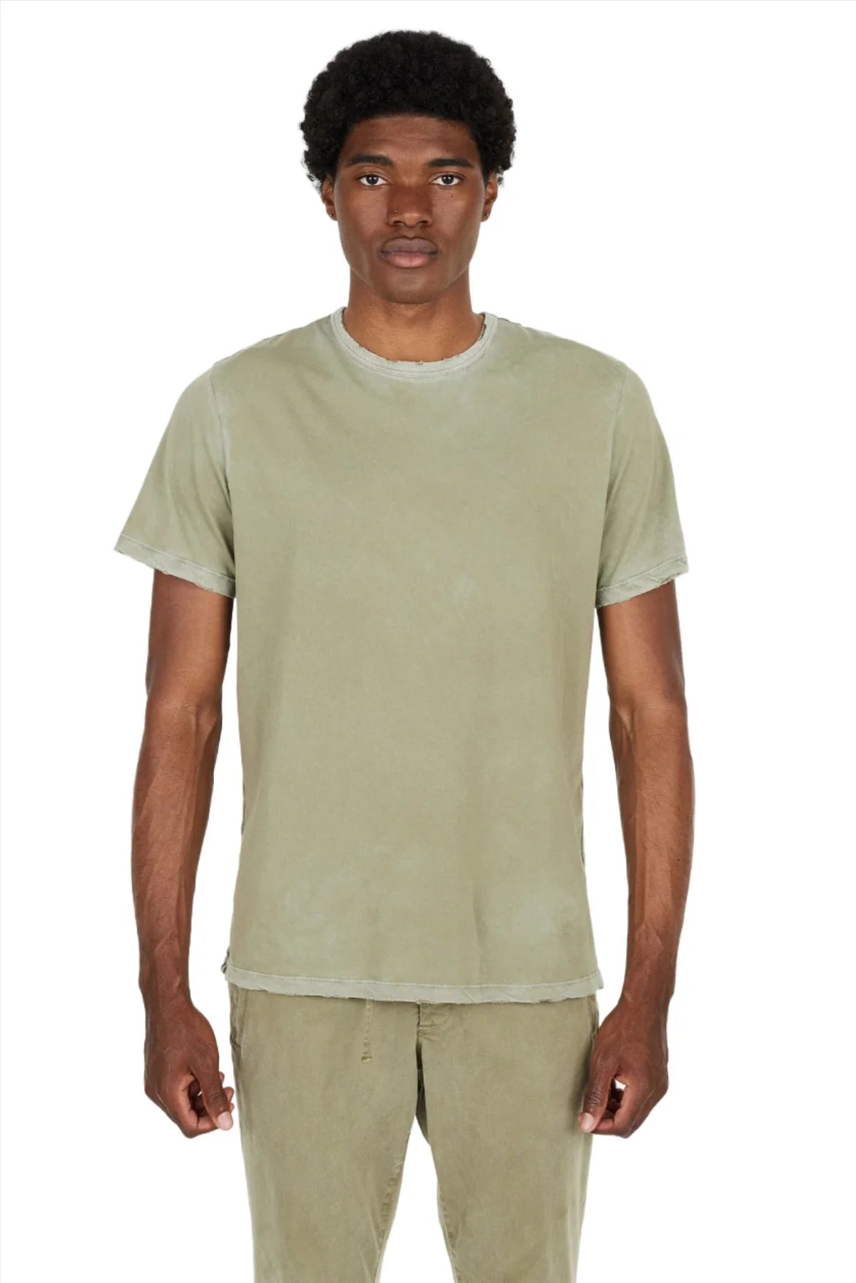 COTTON CITIZEN CLASSIC CREWNECK TEE - V. BASIL