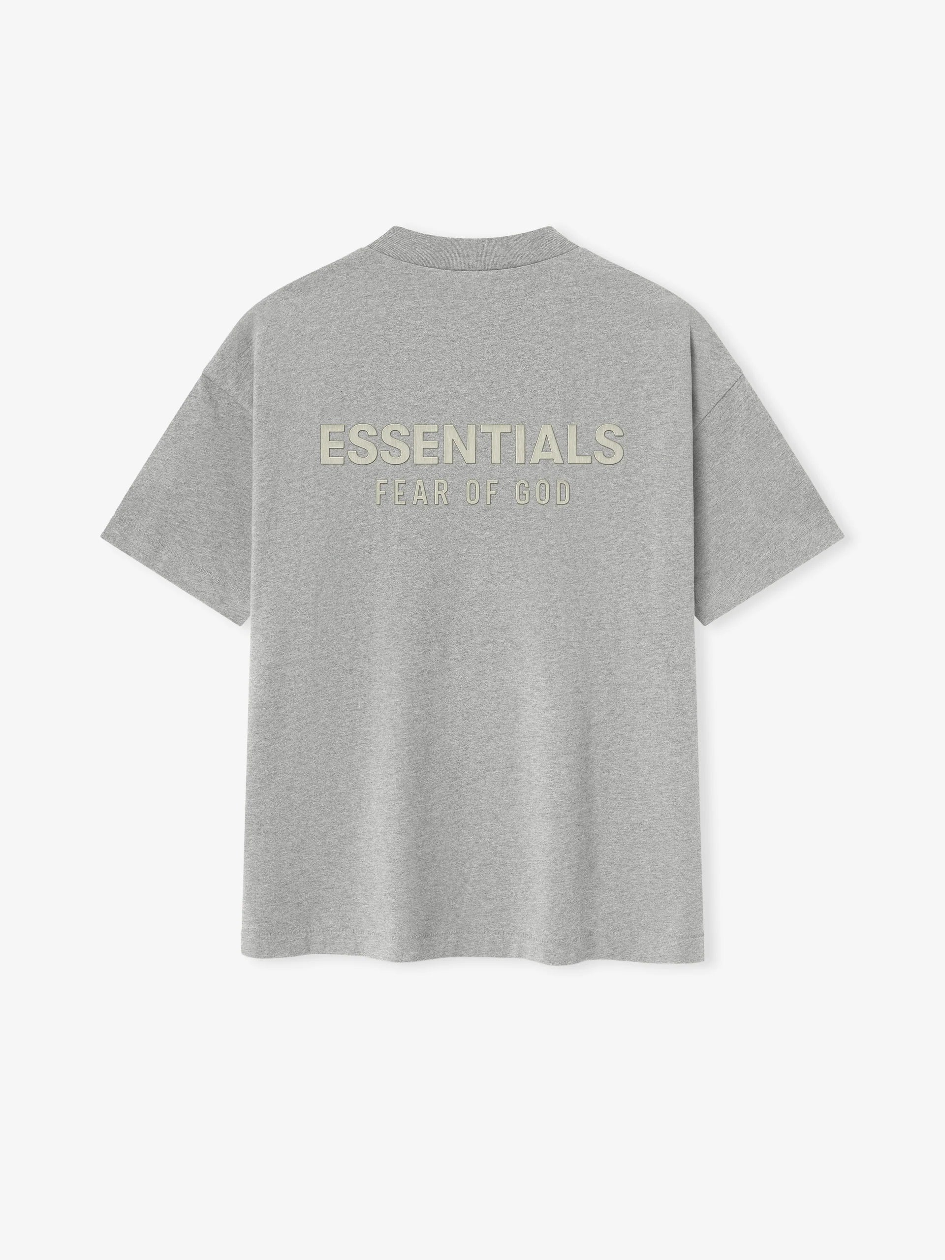 ESSENTIALS CLASSIC FIT TEE - CONCRETE HEATHER
