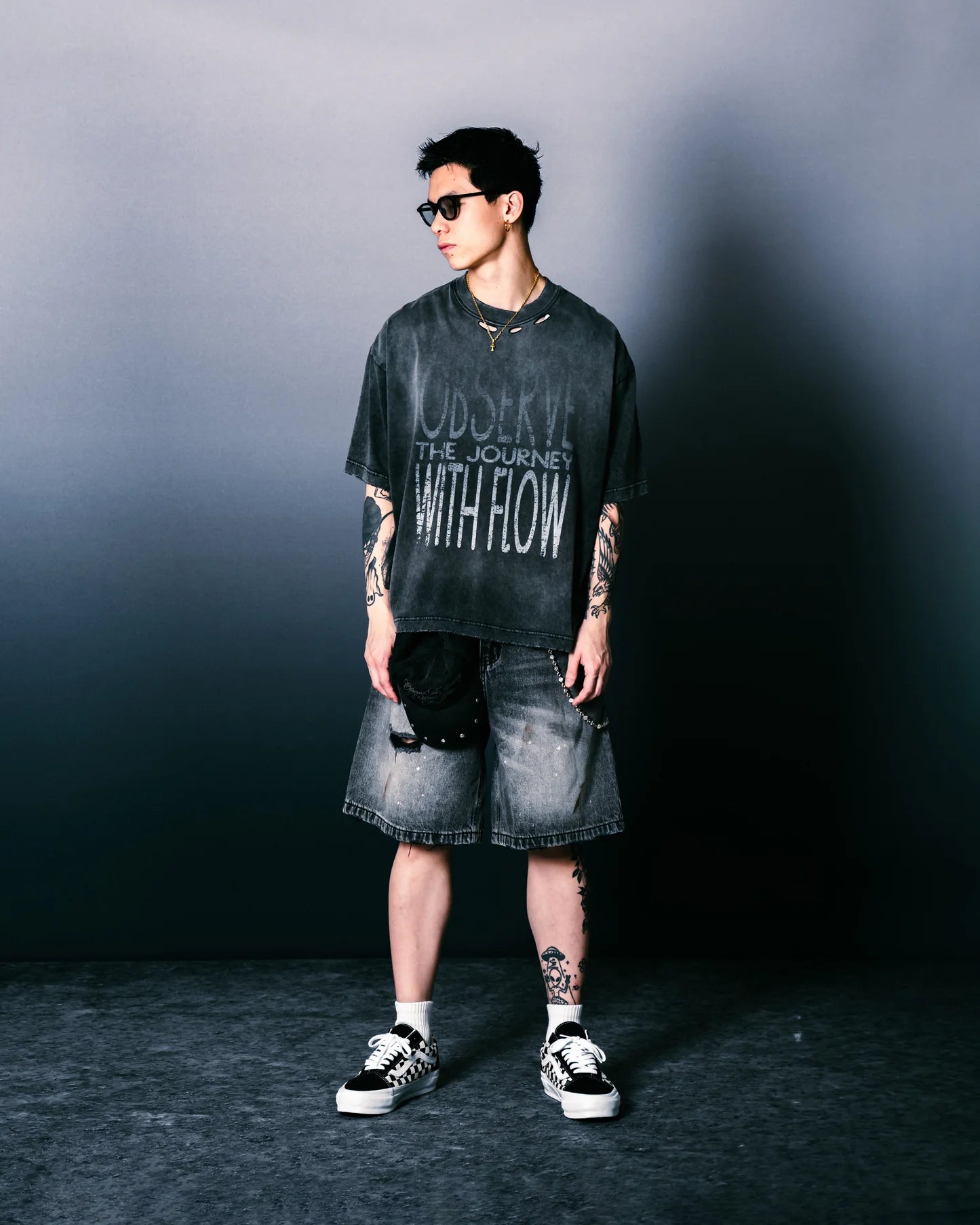 Sense - Vignette Print T shirt
