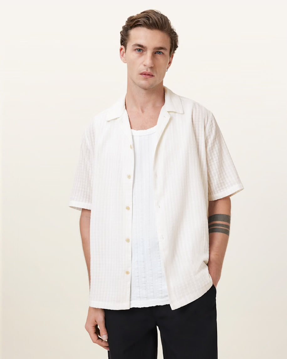 ALL SAINTS Shaw Short Sleeve Shirt