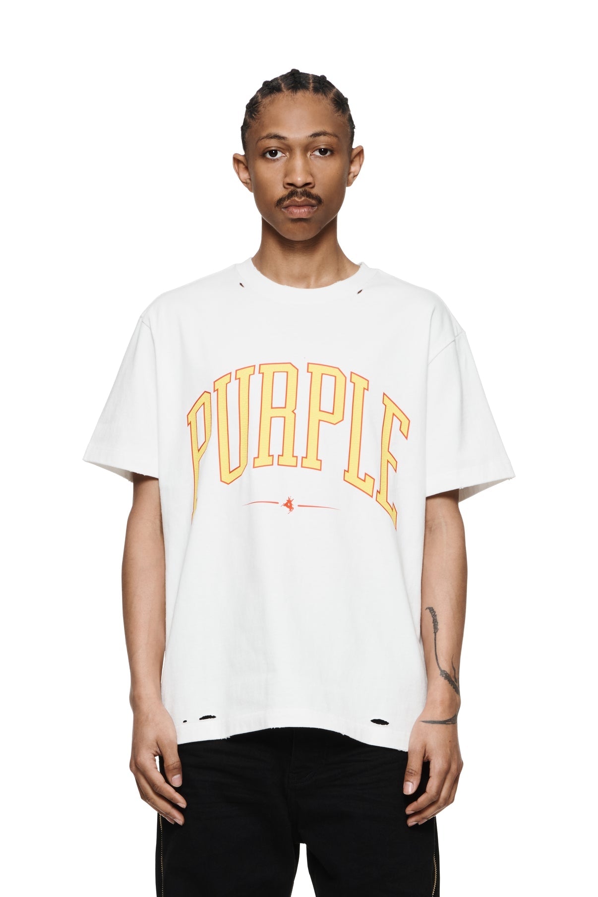 PURPLE BRAND Collegiate T-Shirt