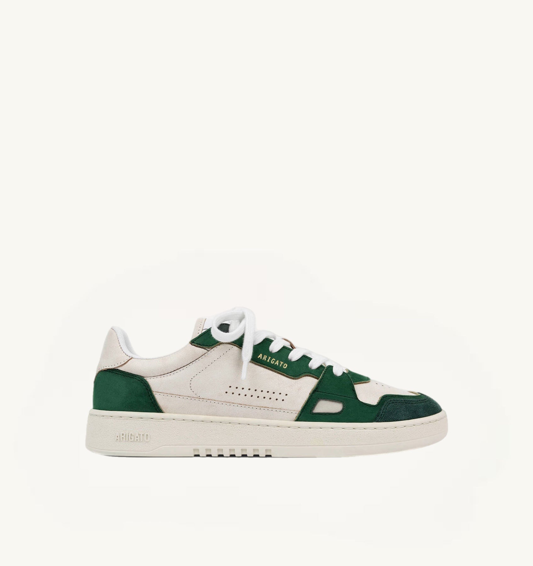 AXEL ARIGATO DICE SNEAKERS - White/Kale Green