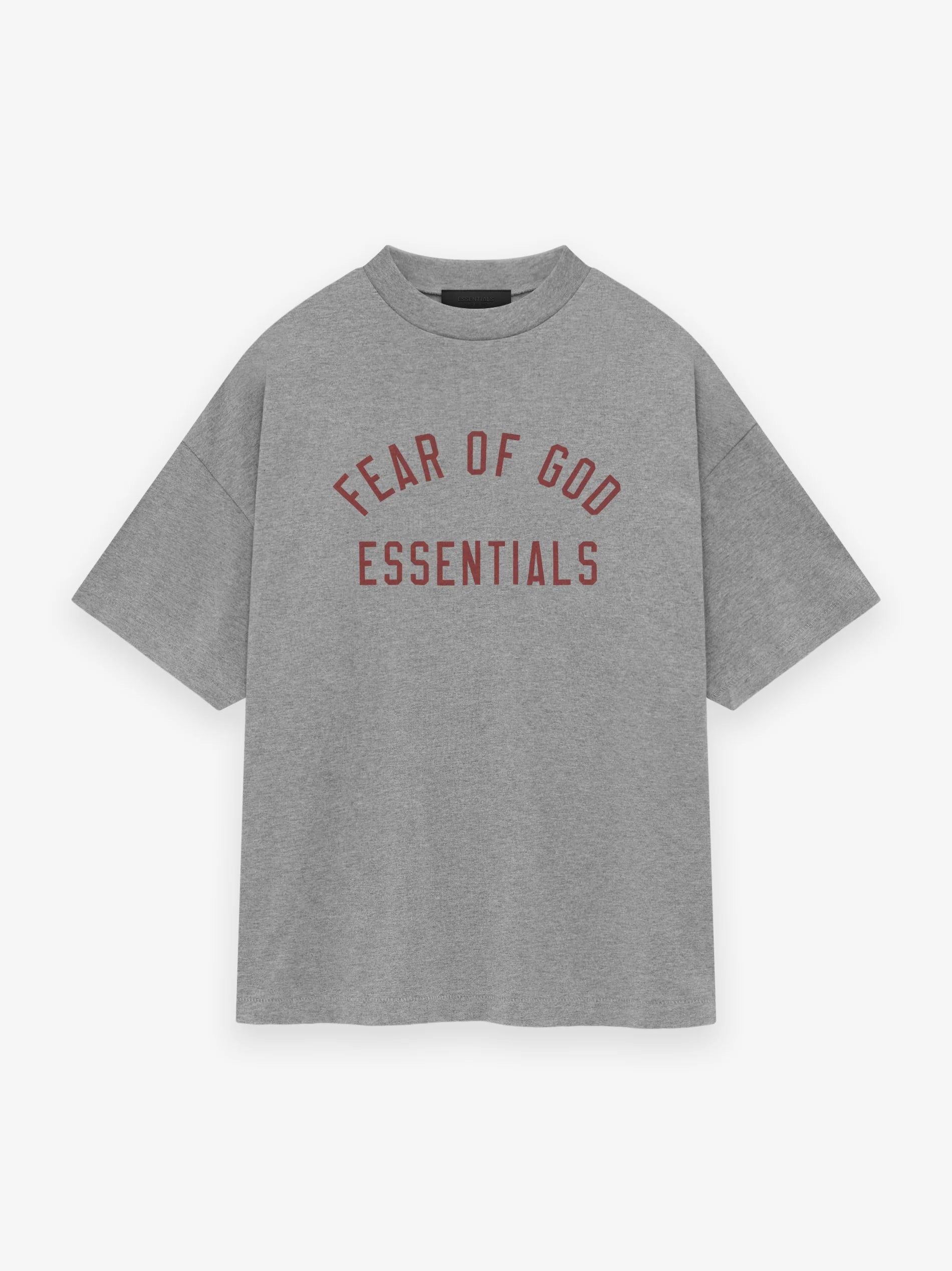 ESSENTIALS TEE - DARK HEATHER