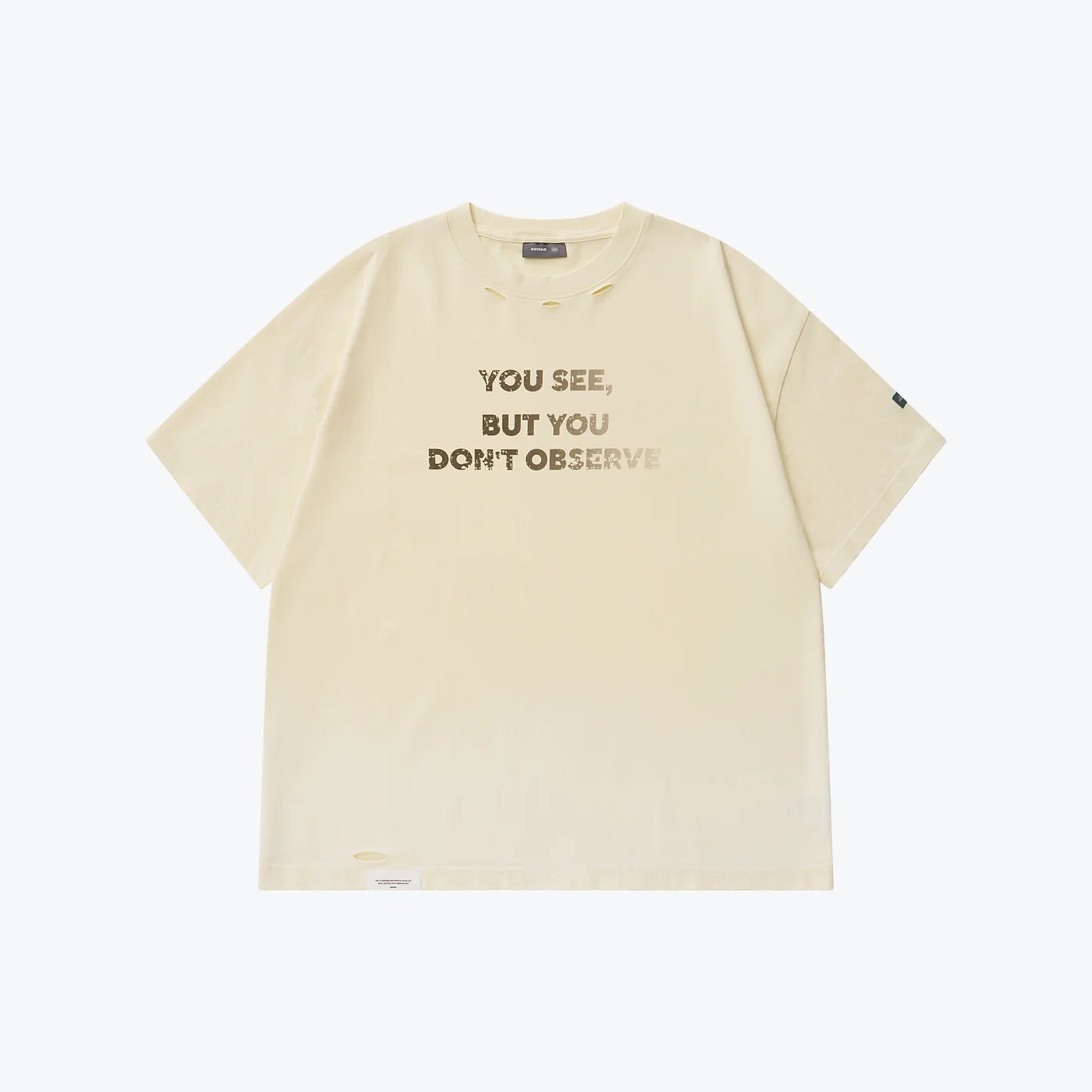 Sense - Wash Fade Print T shirt