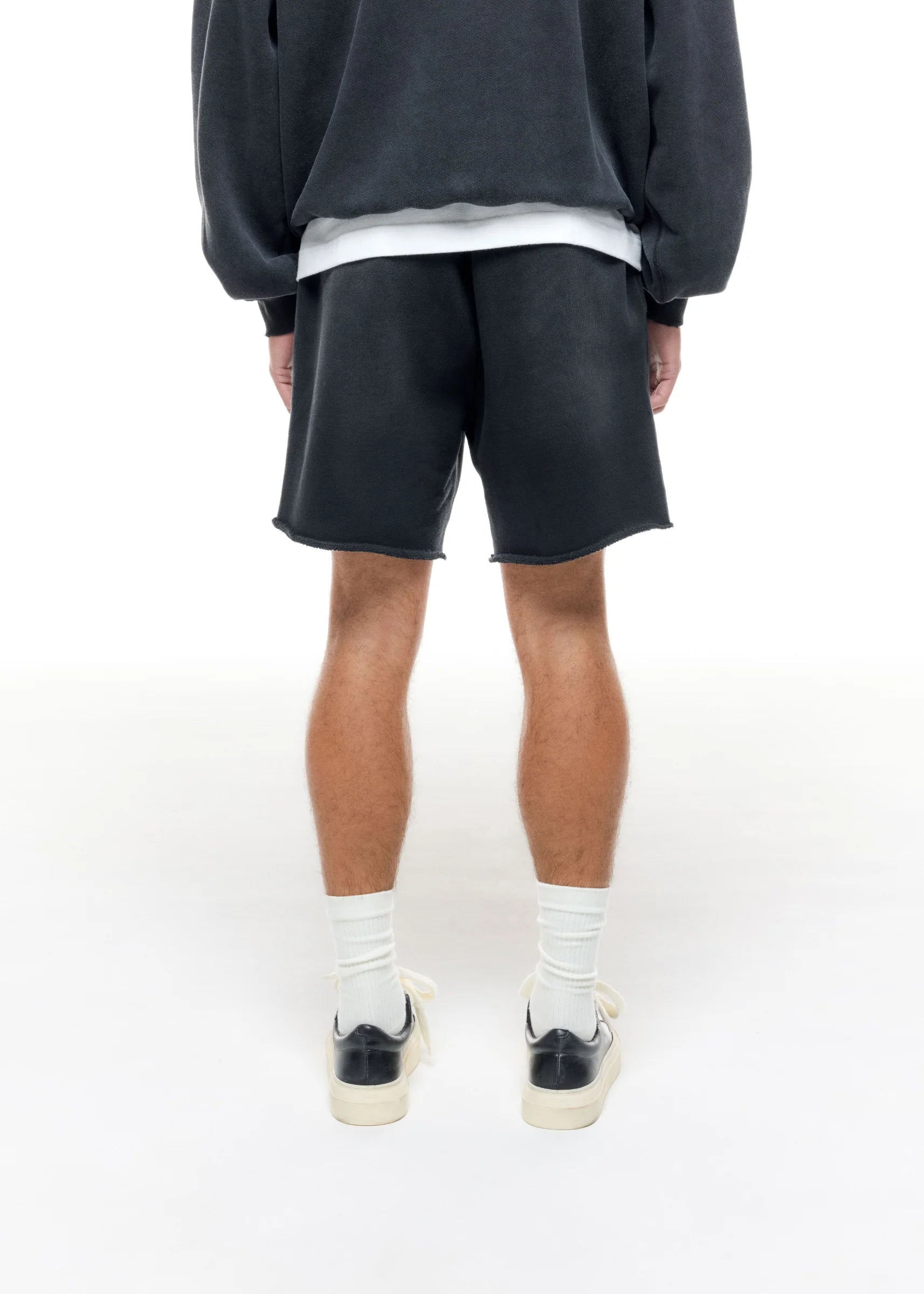 COLE BUXTON- 1992 DISTRESSED SHORTS - WASHED BLACK