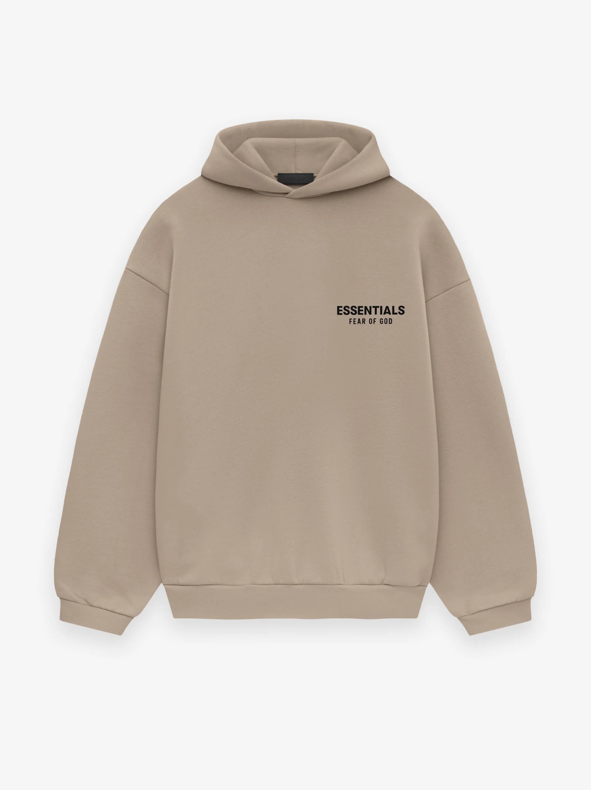 ESSENTIALS FLEECE HOODIE - DESERT SAND