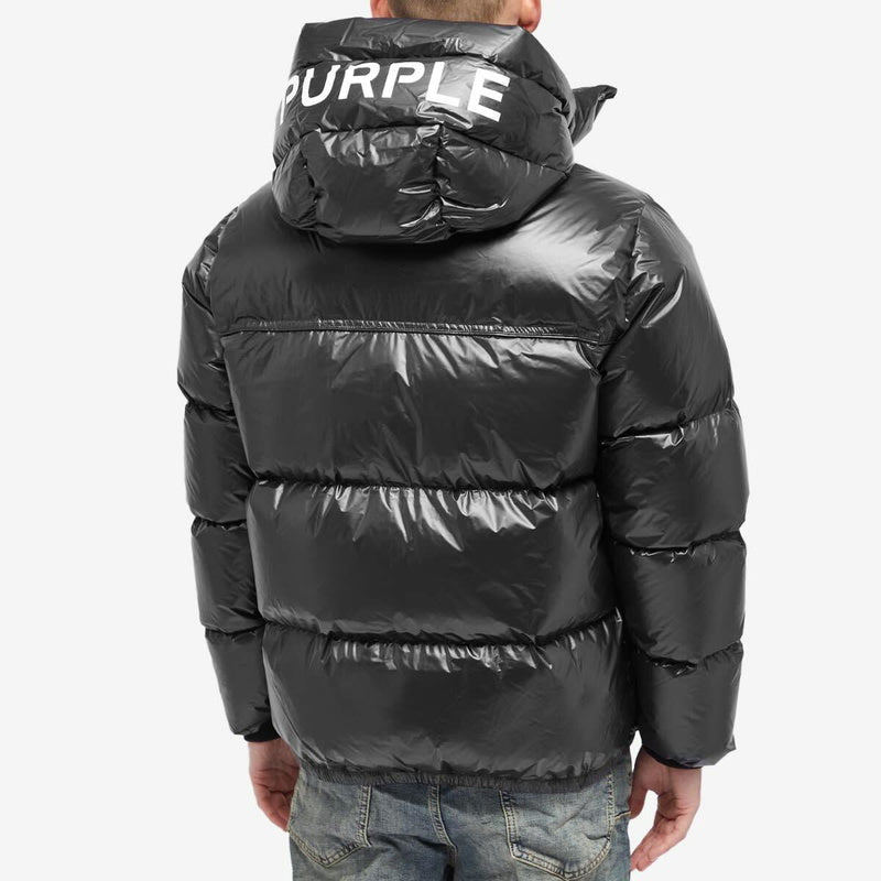 Purple Brand Puffer - Black