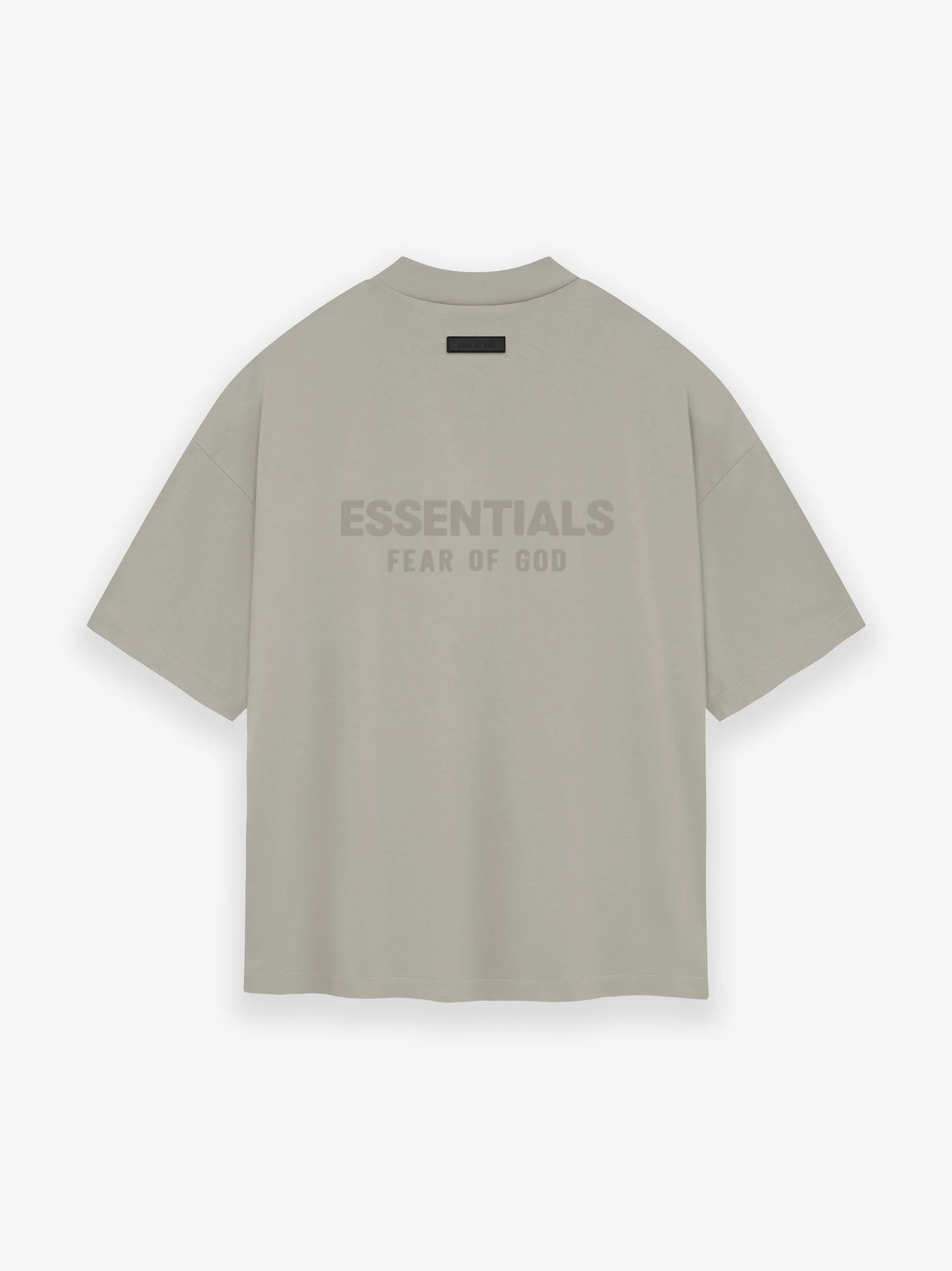 ESSENTIALS V-NECK TEE - SEAL