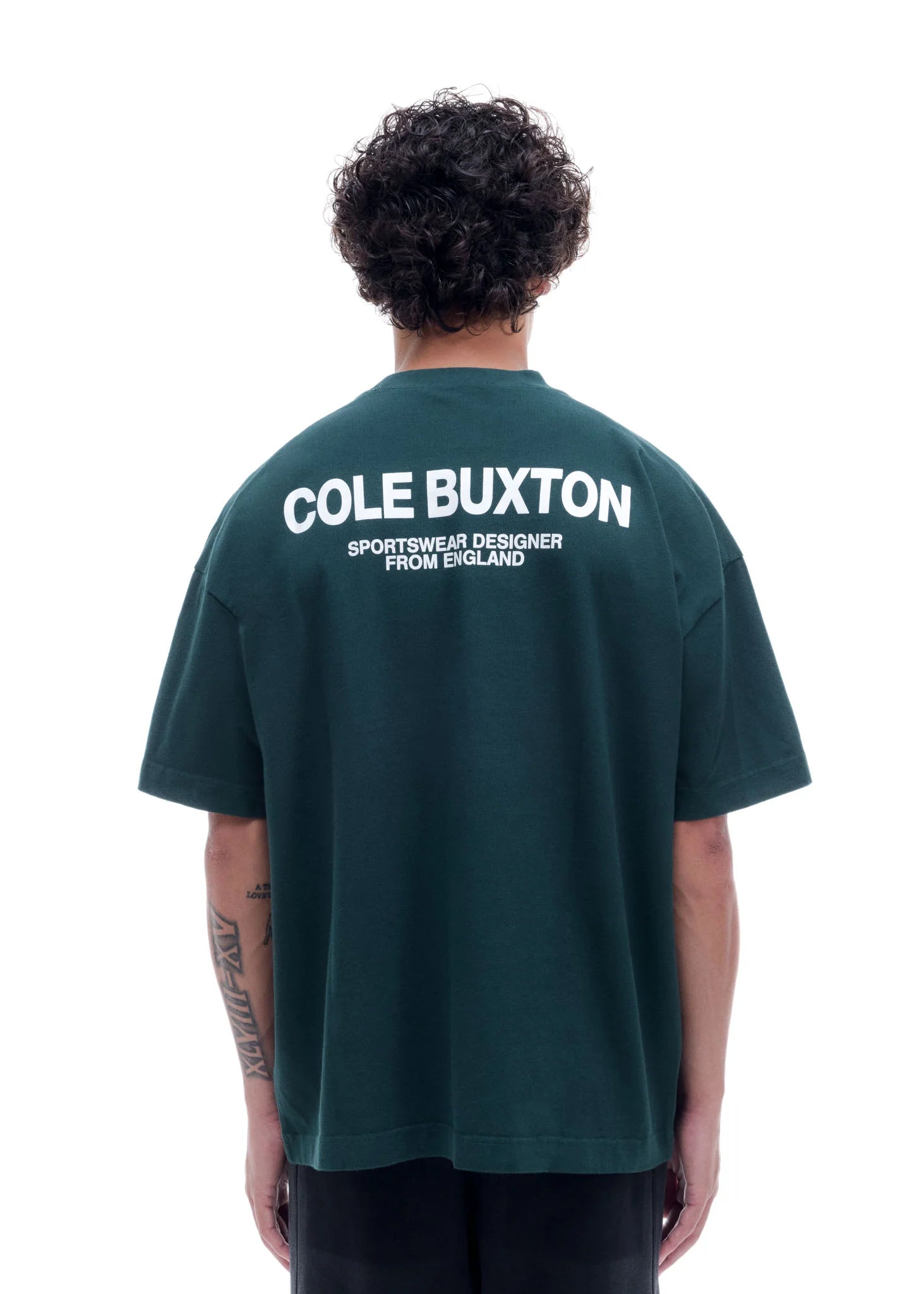 COLE BUXTON CB SPORTSWEAR T-SHIRT - FOREST GREEN