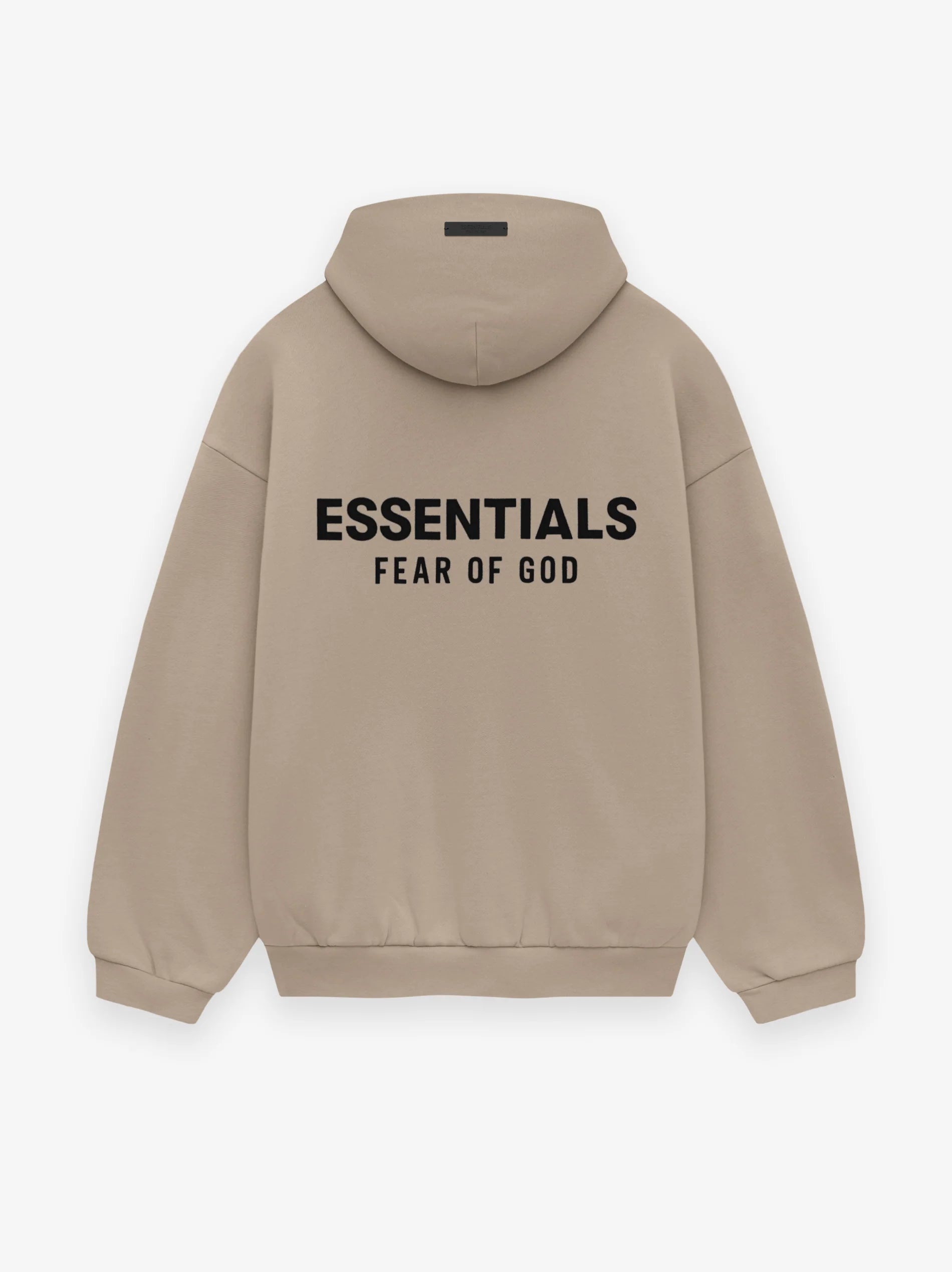 ESSENTIALS FLEECE HOODIE - DESERT SAND