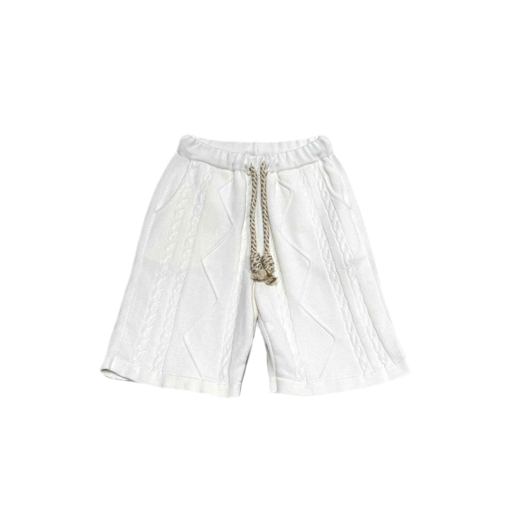 AL AIN KNIT SHORT - WHITE