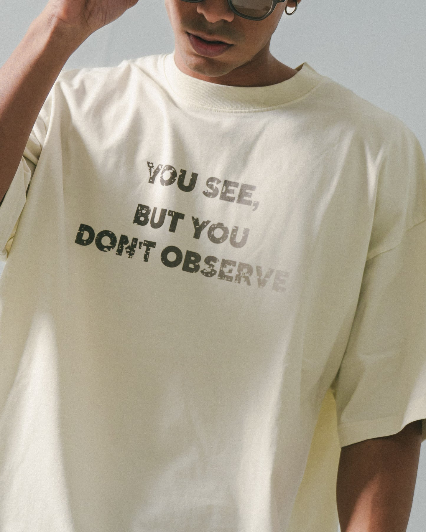Sense - Wash Fade Print T shirt