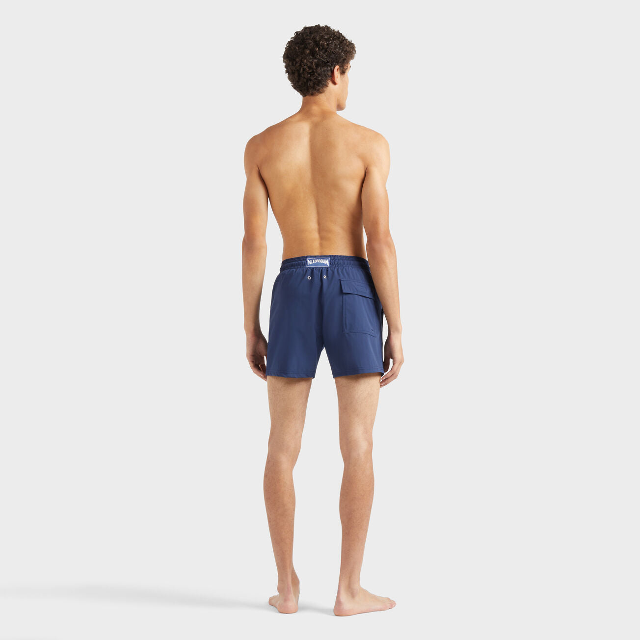 VILEBREQUIN - STRETCH SHORT SWIM SHORTS SOLID