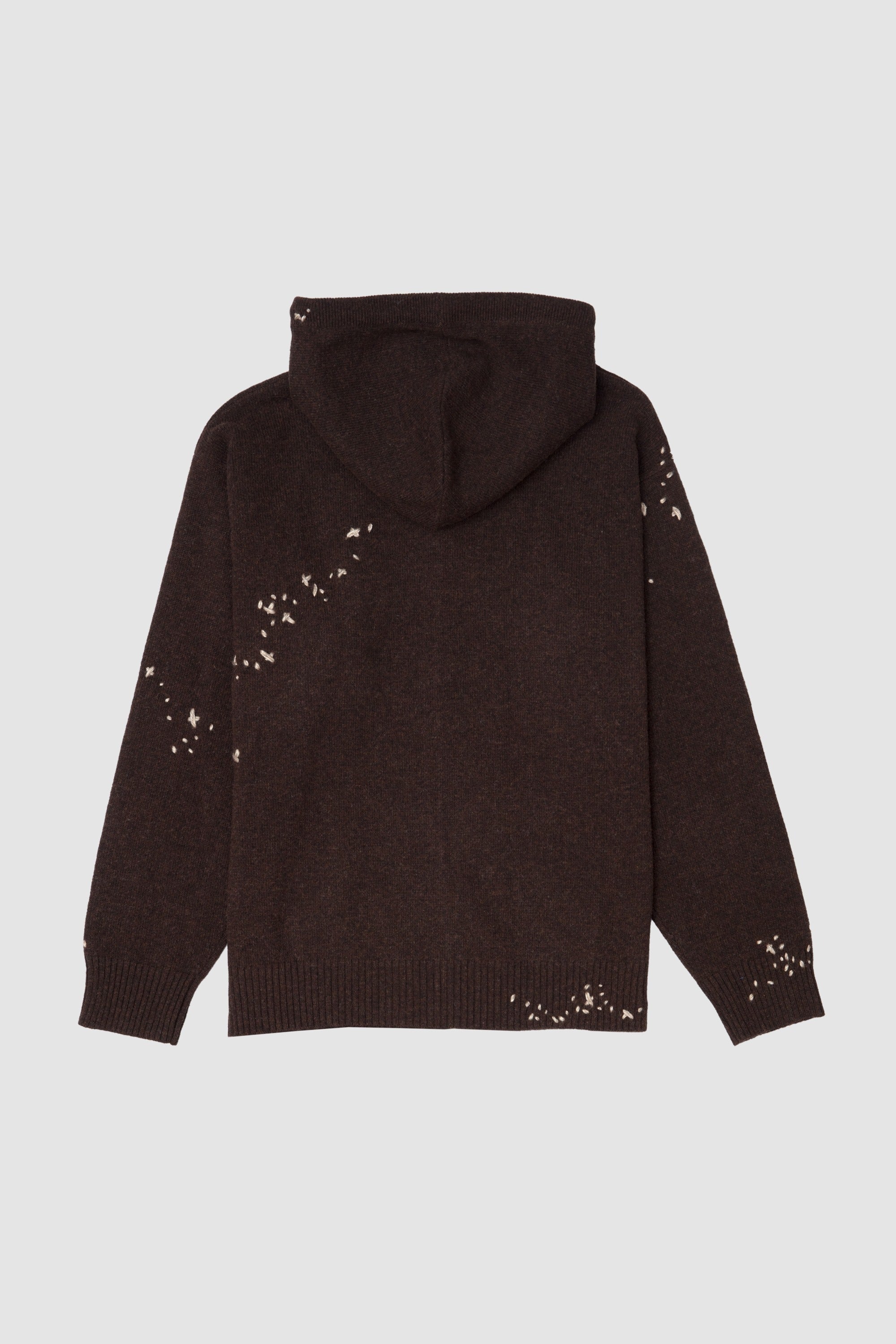 DOMREBEL KNIT ZIP HOODIE