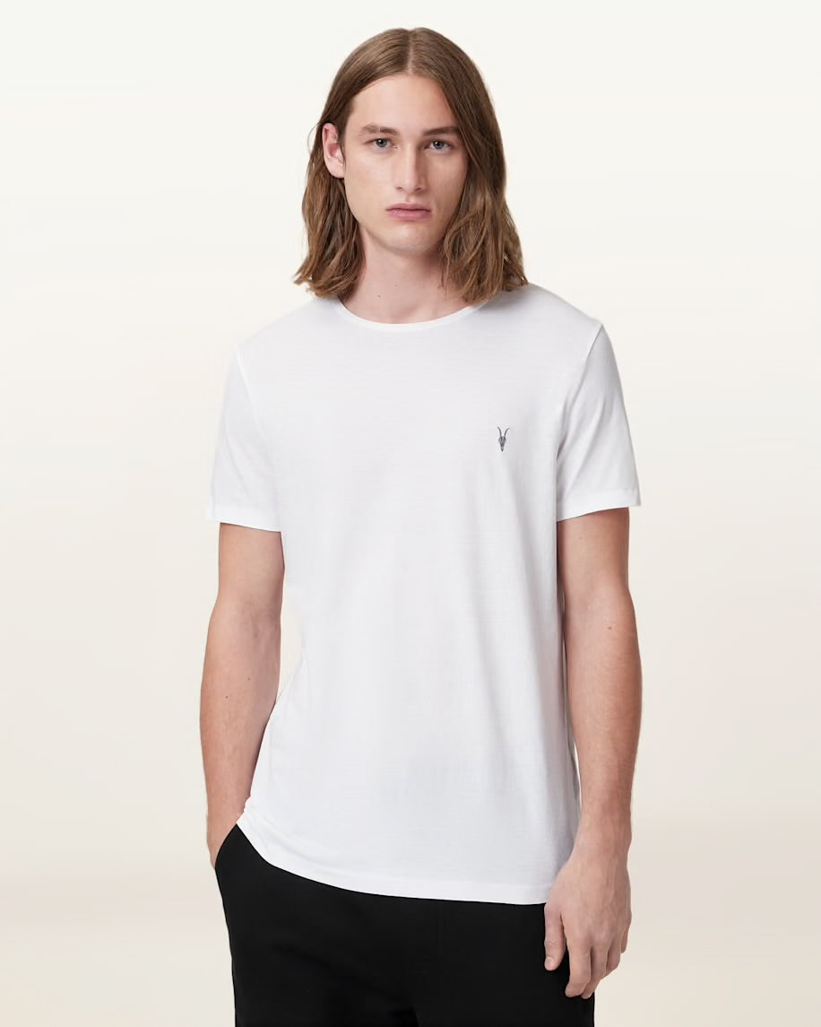 ALL SAINTS Tonic Crew Neck Slim Ramskull T-Shirt