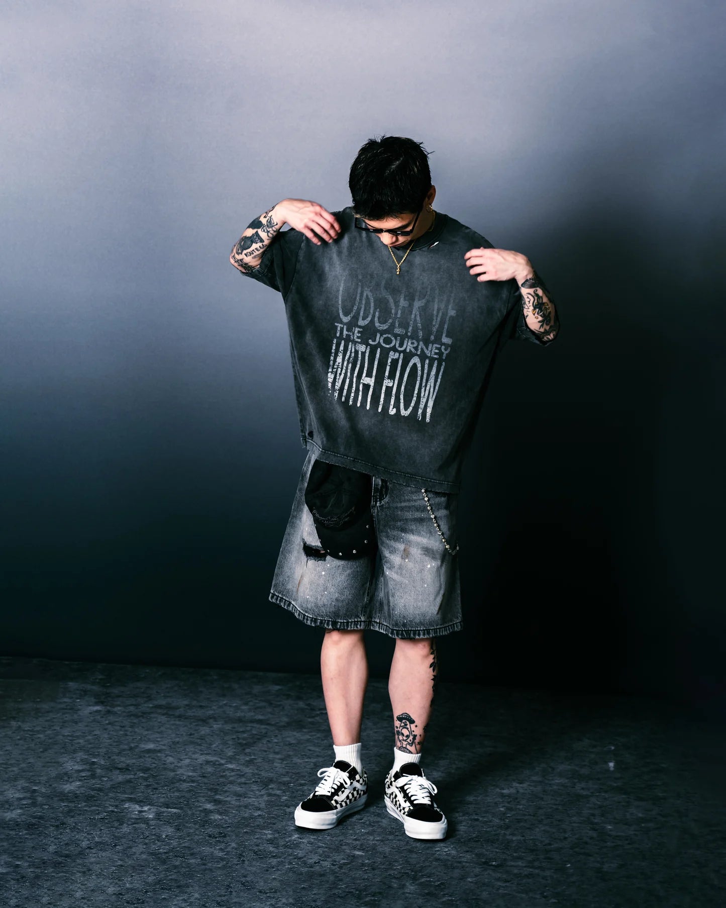 Sense - Vignette Print T shirt