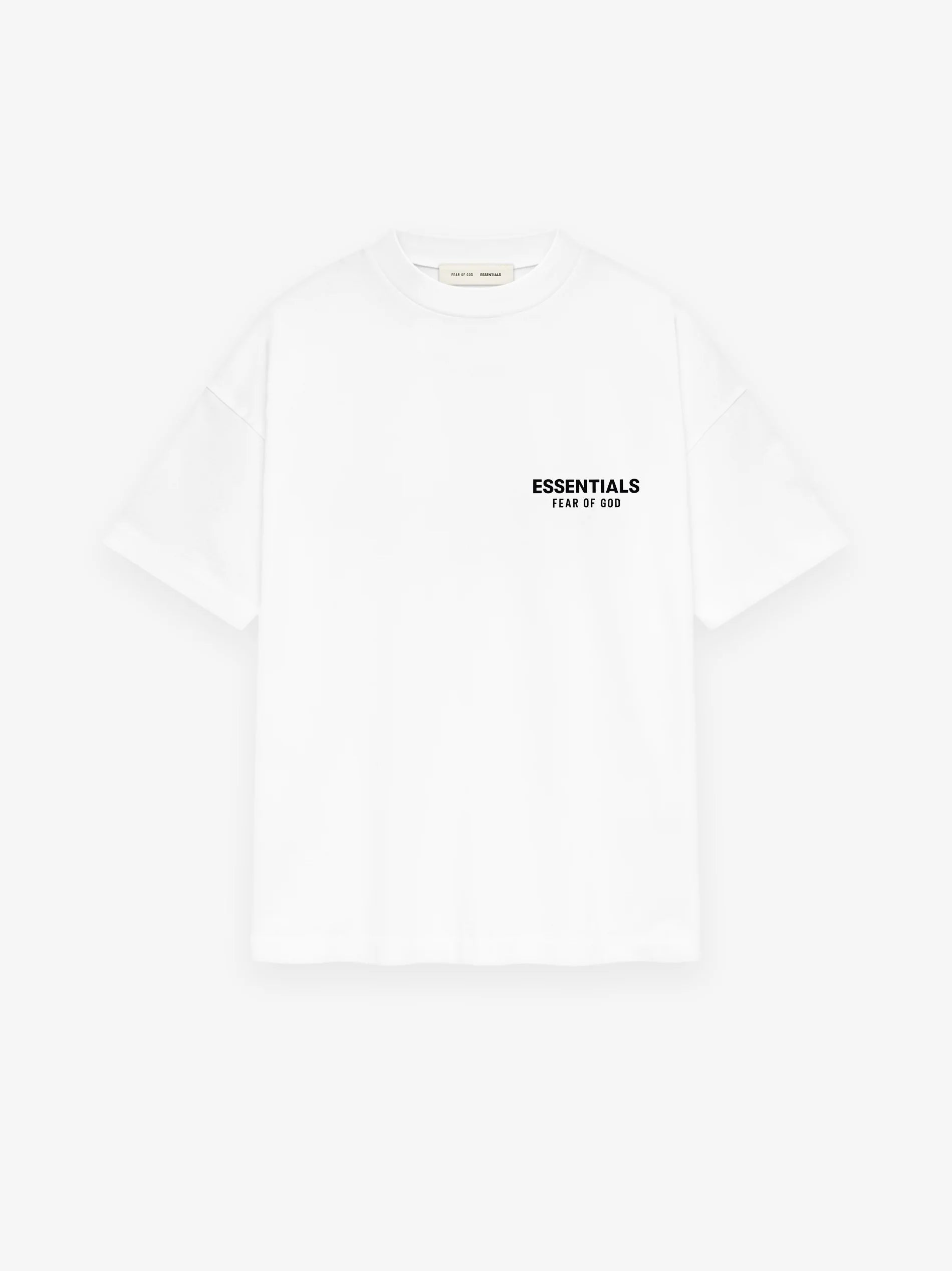 ESSENTIALS CLASSIC FIT TEE - Bright White