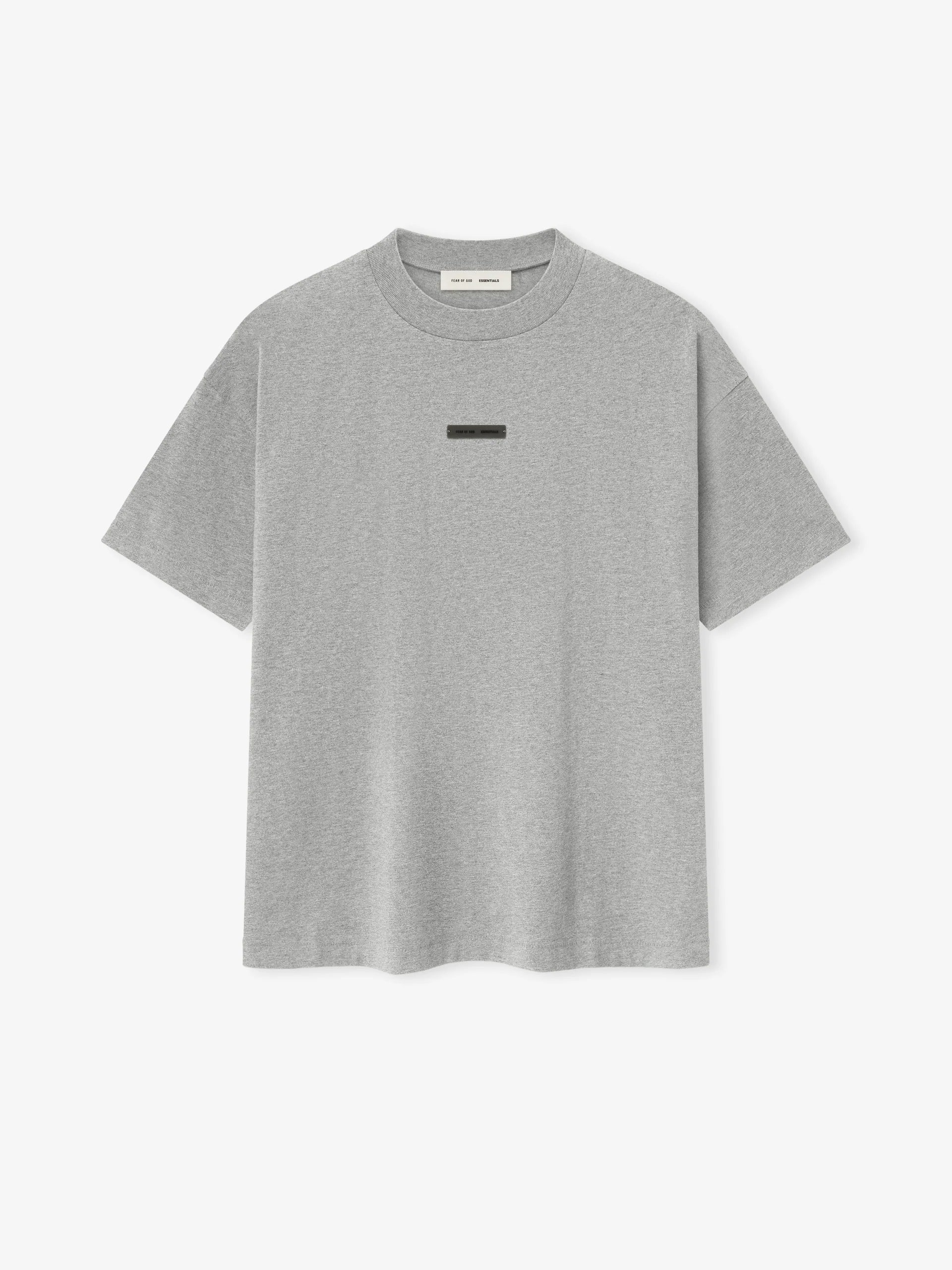 ESSENTIALS CLASSIC FIT TEE - CONCRETE HEATHER