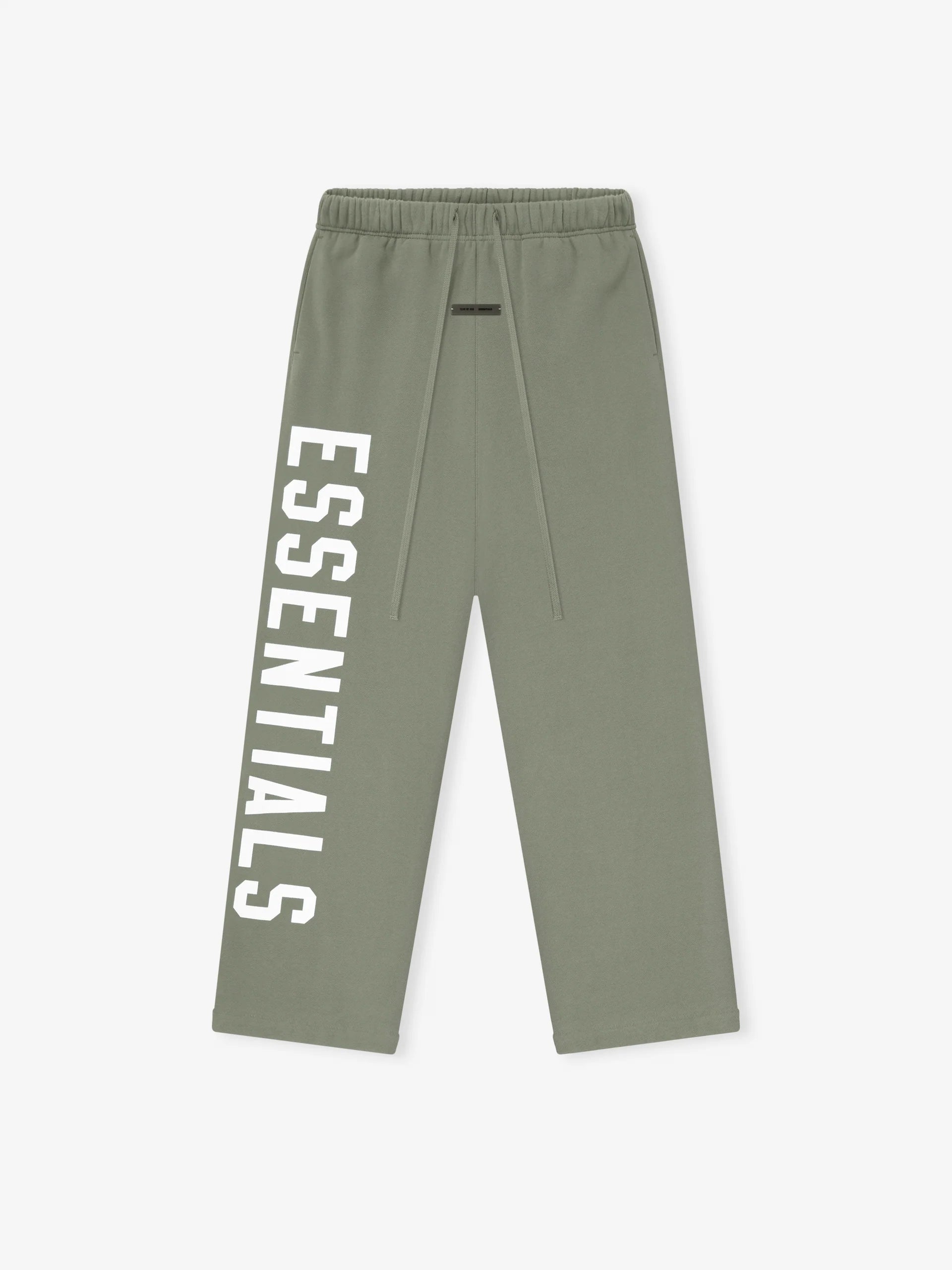ESSENTIALS LOUNGE FLEECE SWEATPANT - MOSS