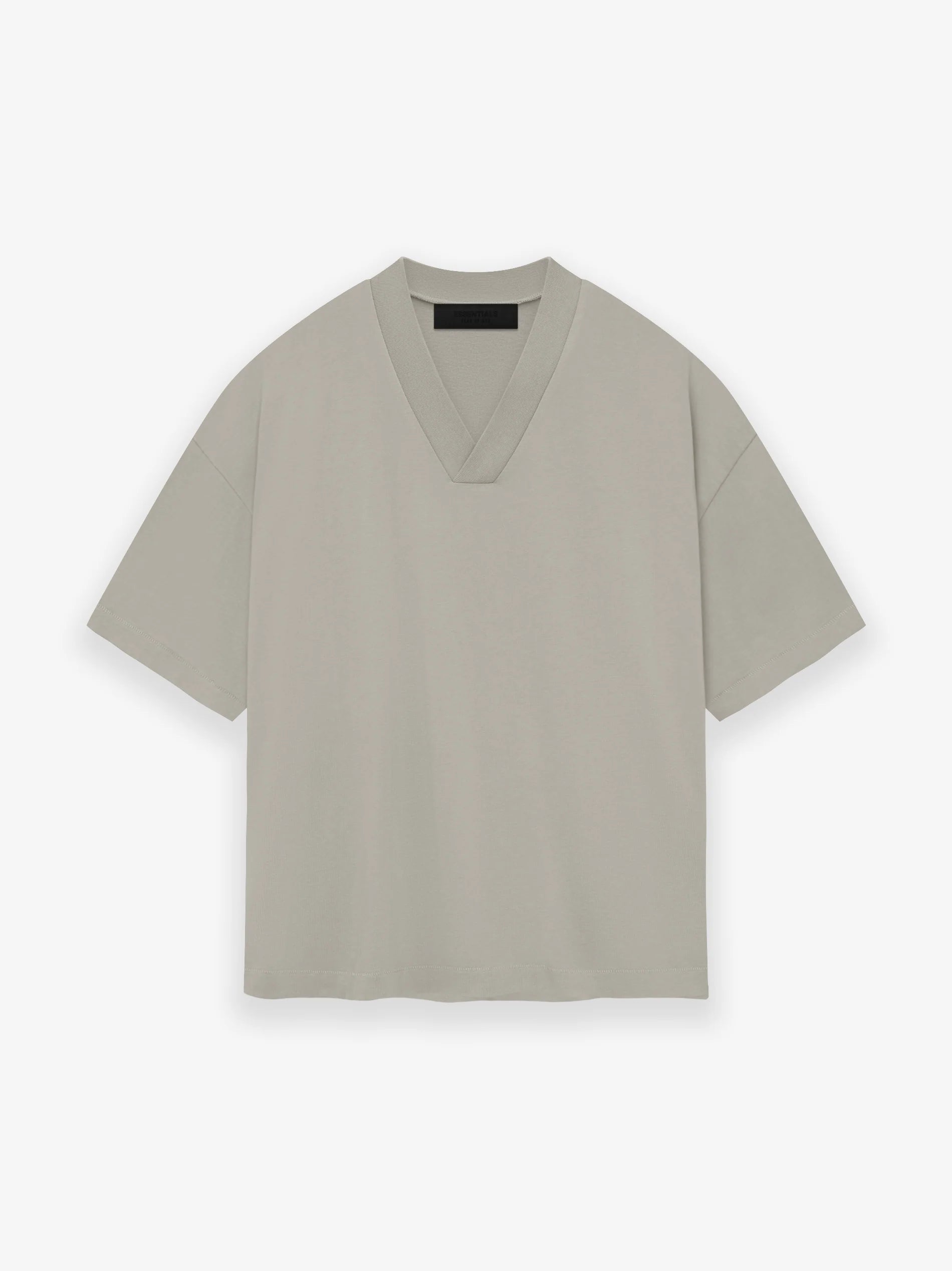 ESSENTIALS V-NECK TEE - SEAL