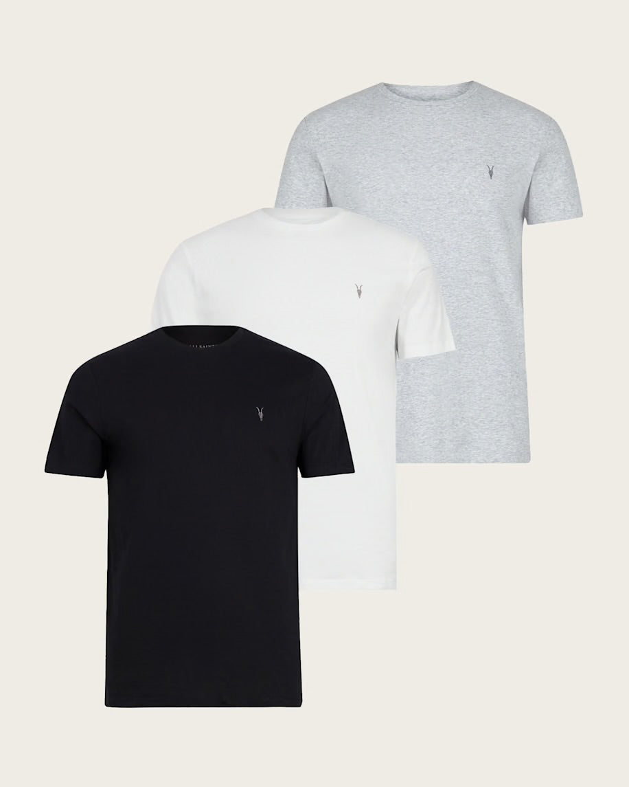 ALL SAINTS Tonic Crew Neck Slim Ramskull T-Shirt