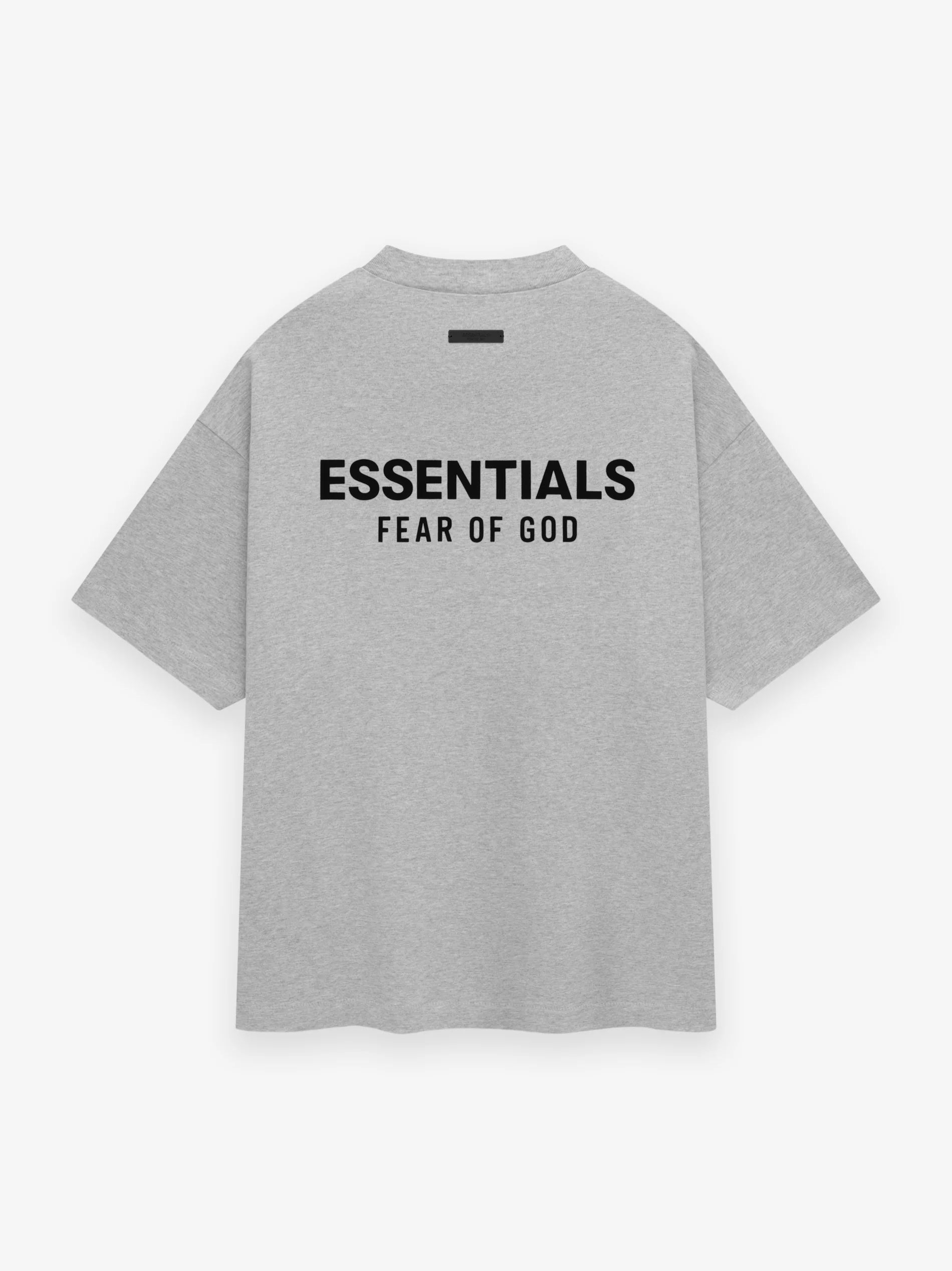 ESSENTIALS TEE - LIGHT HEATHER GRAY