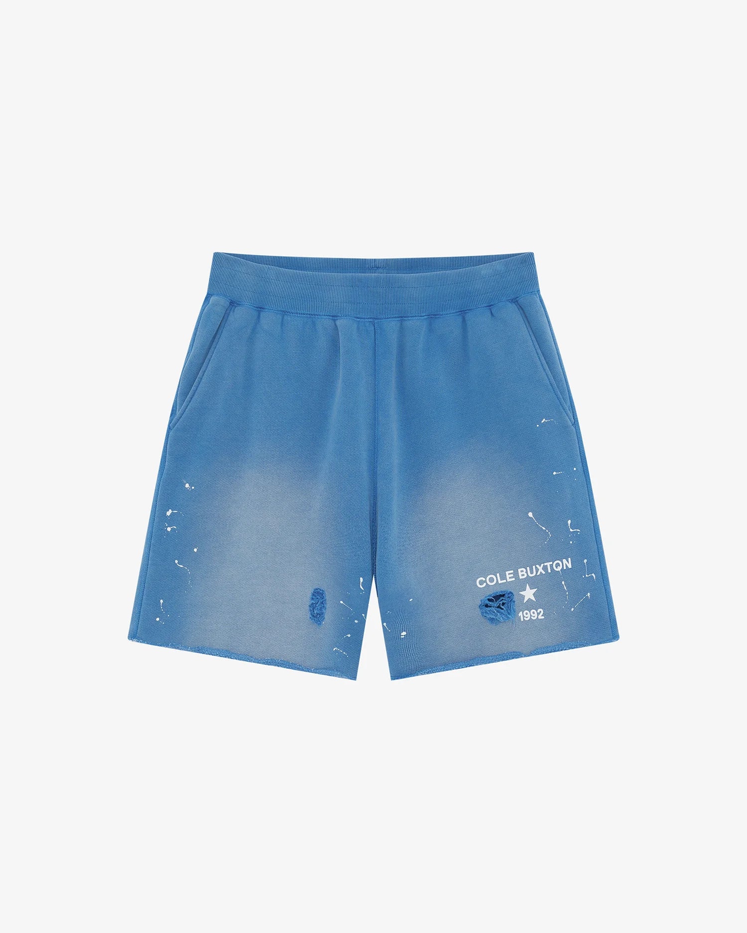 COLE BUXTON- 1992 DISTRESSED SHORTS - WASHED BLUE