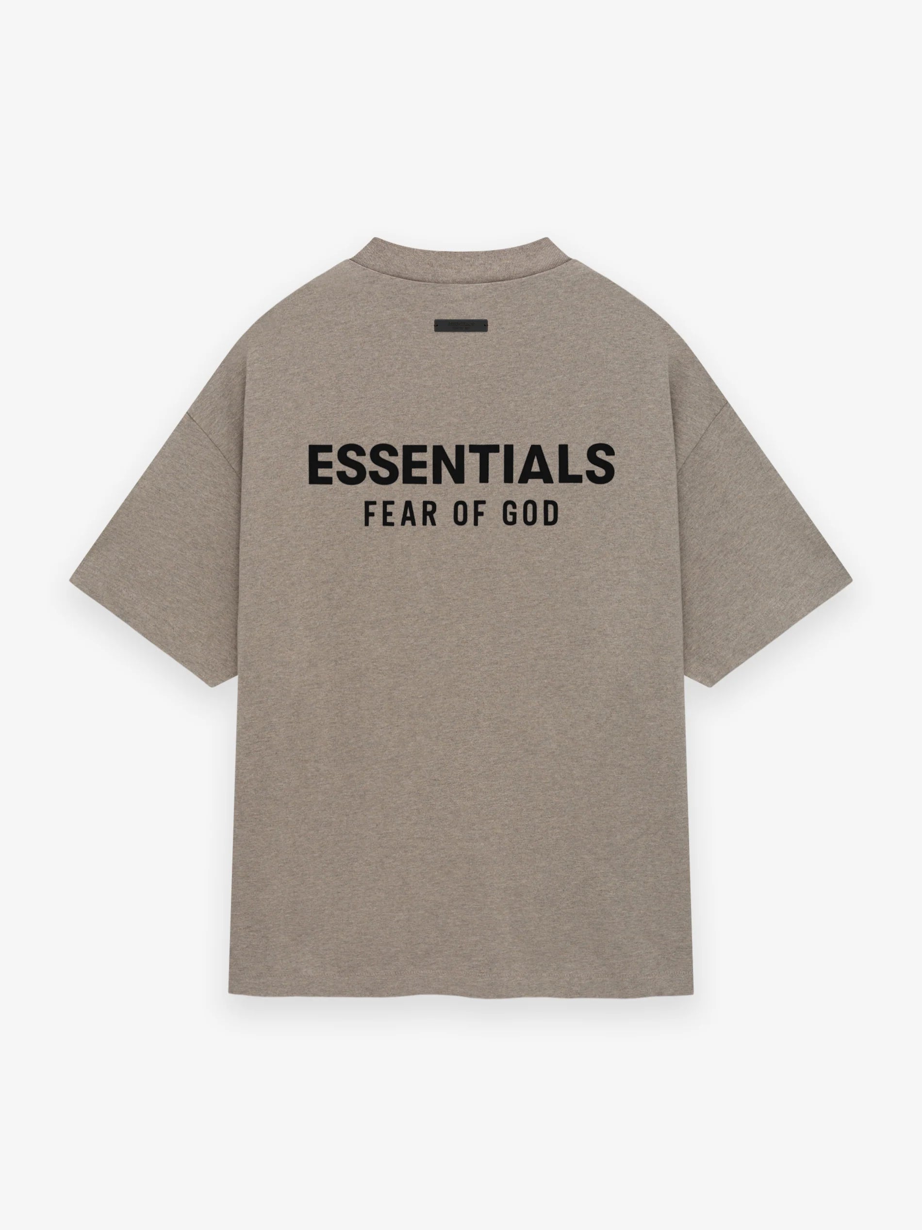 ESSENTIALS TEE - HEATHER GRAY