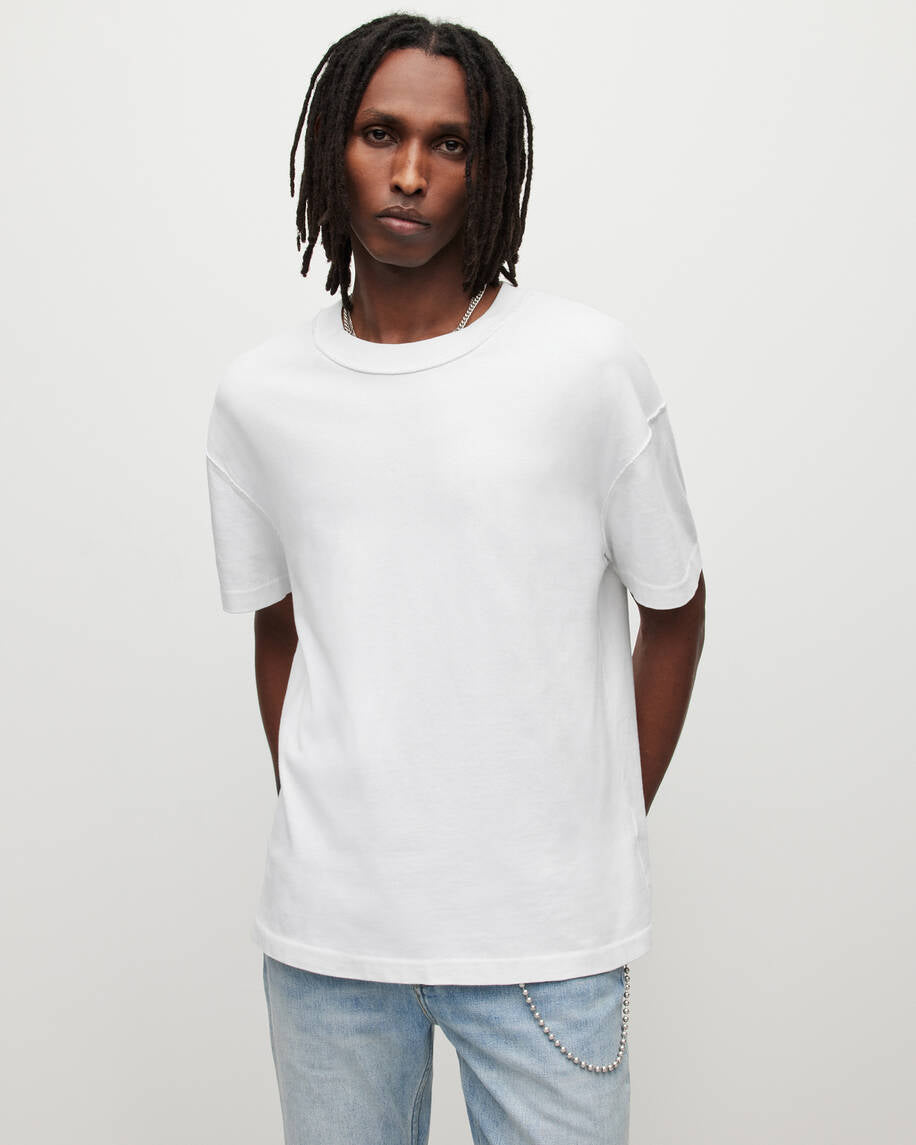 ALL SAINTS- Isac Oversized Crew Neck T-Shirt