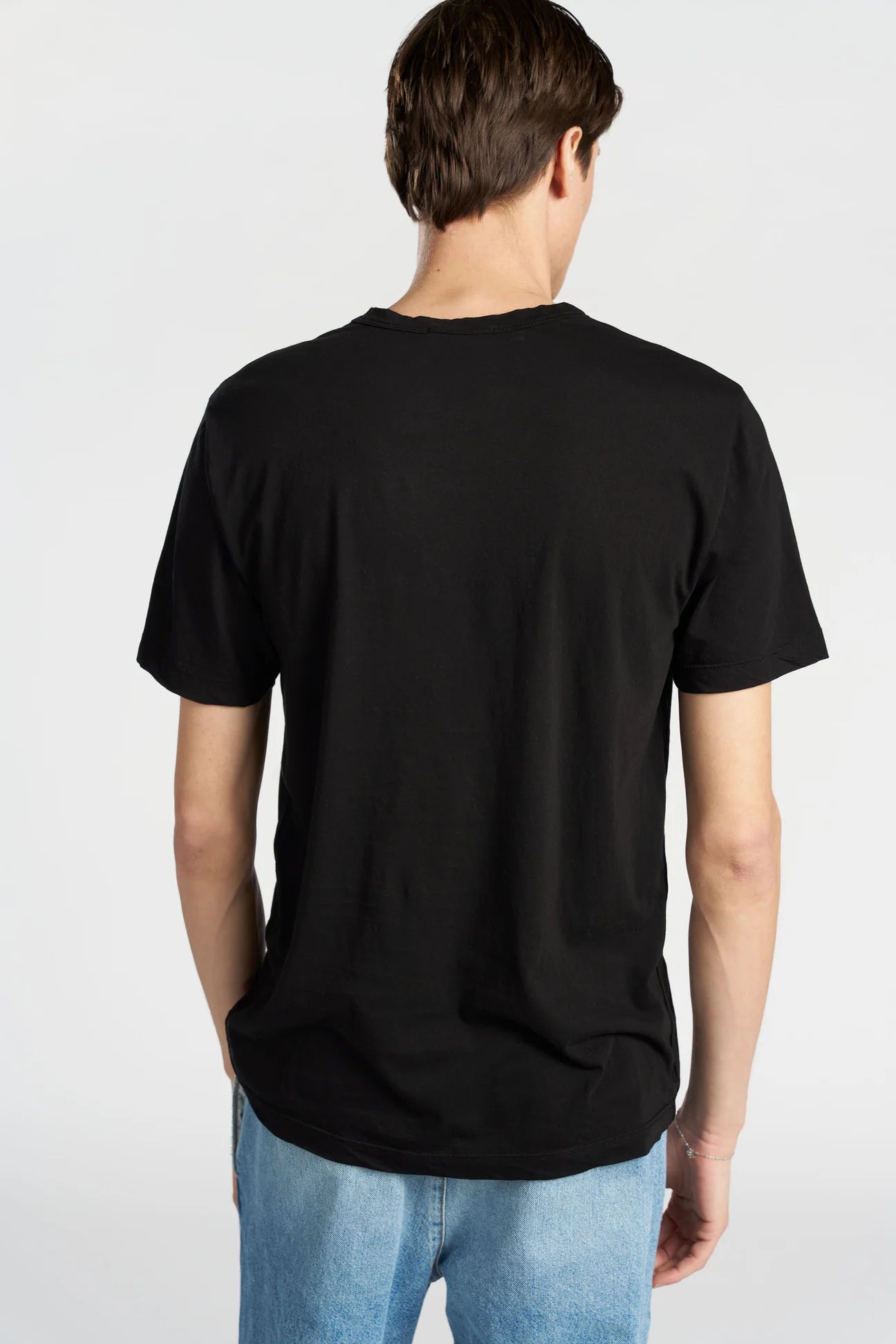 COTTON CITIZEN CLASSIC CREW TEE - JET BLACK