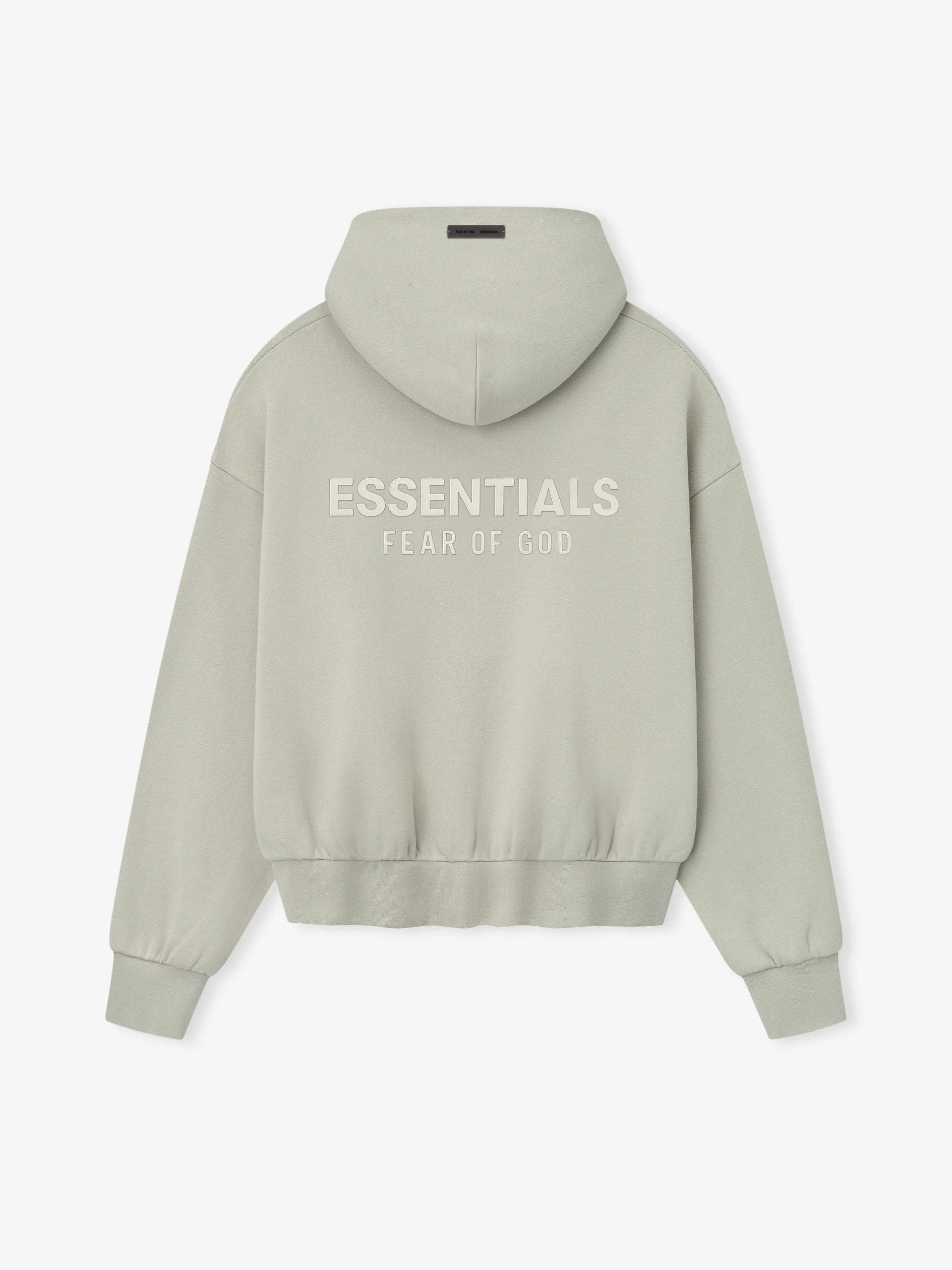 ESSENTIALS CLASSIC FIT FLEECE HOODIE - ABBEY STONE