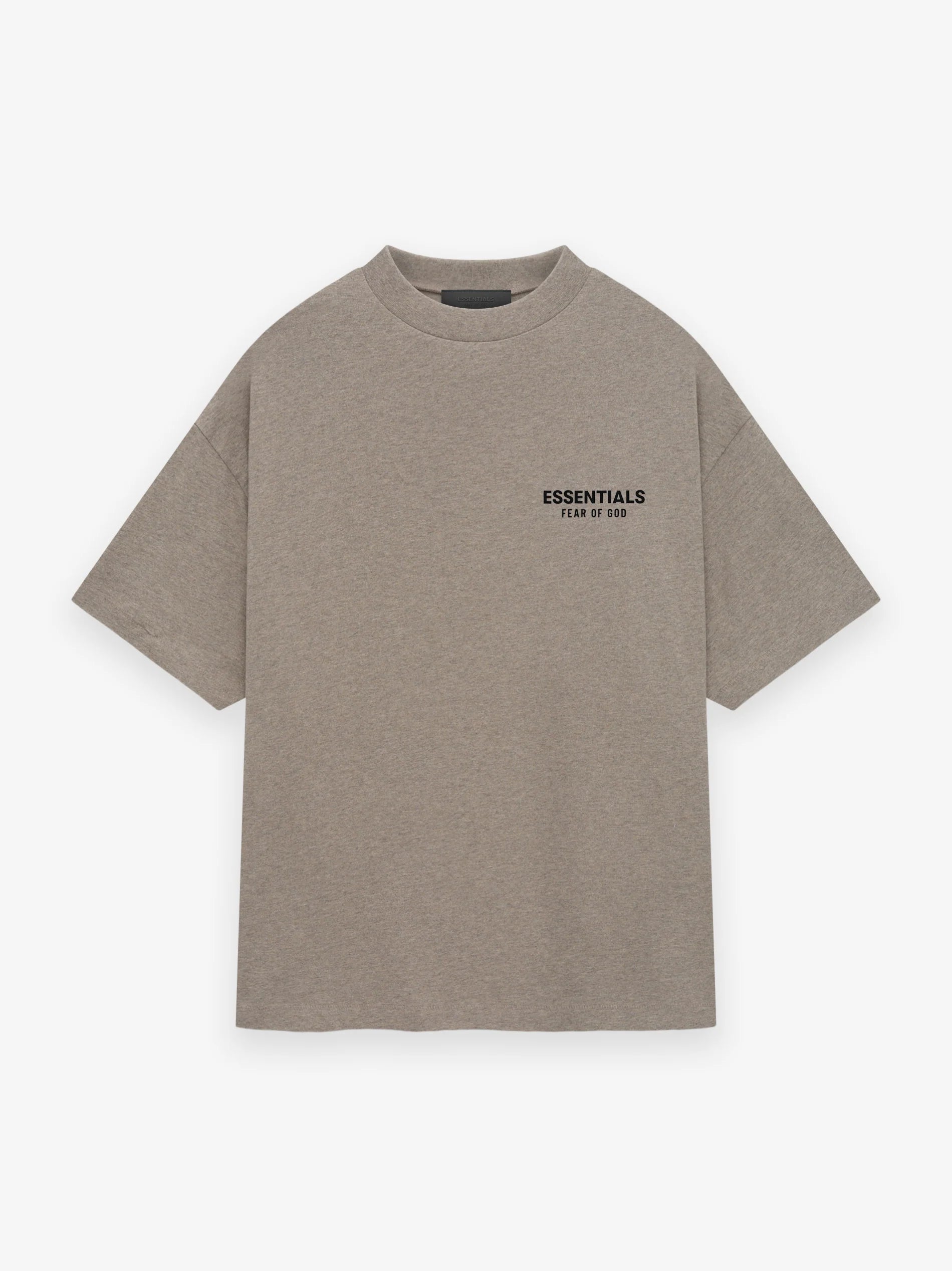 ESSENTIALS TEE - HEATHER GRAY