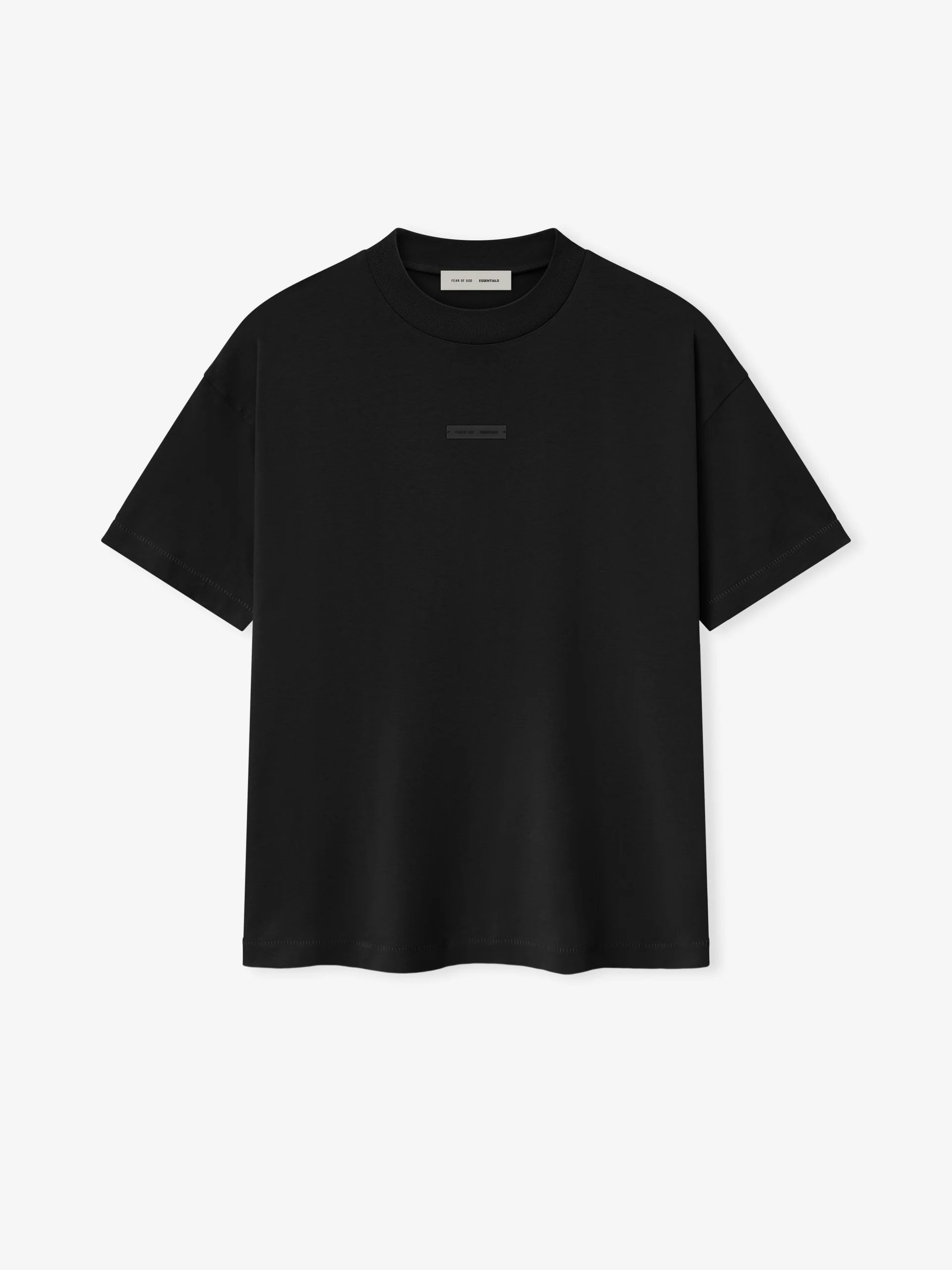 ESSENTIALS CLASSIC FIT TEE - JET BLACK