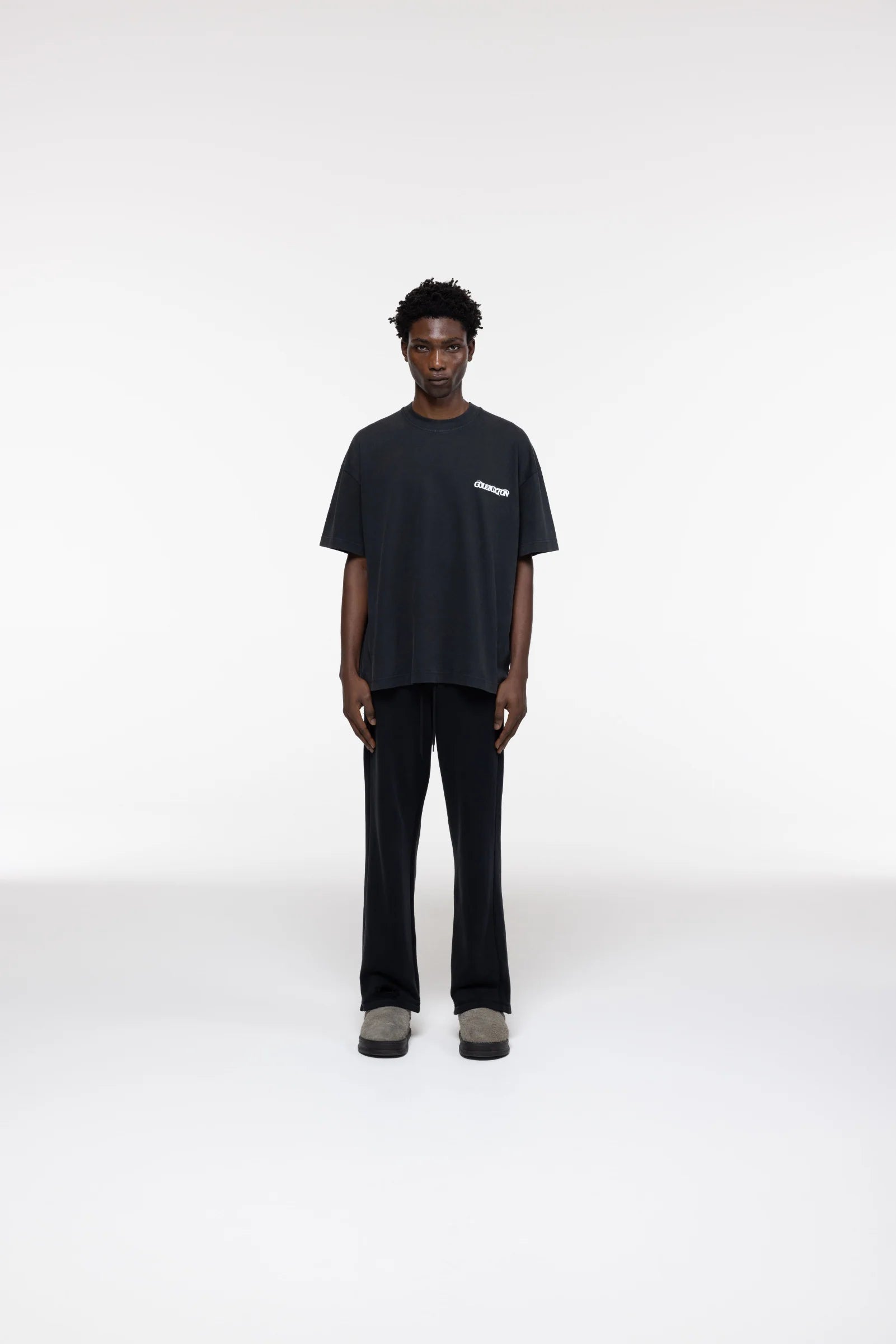 COLE BUXTON BALEARIC T-SHIRT - VINTAGE BLACK