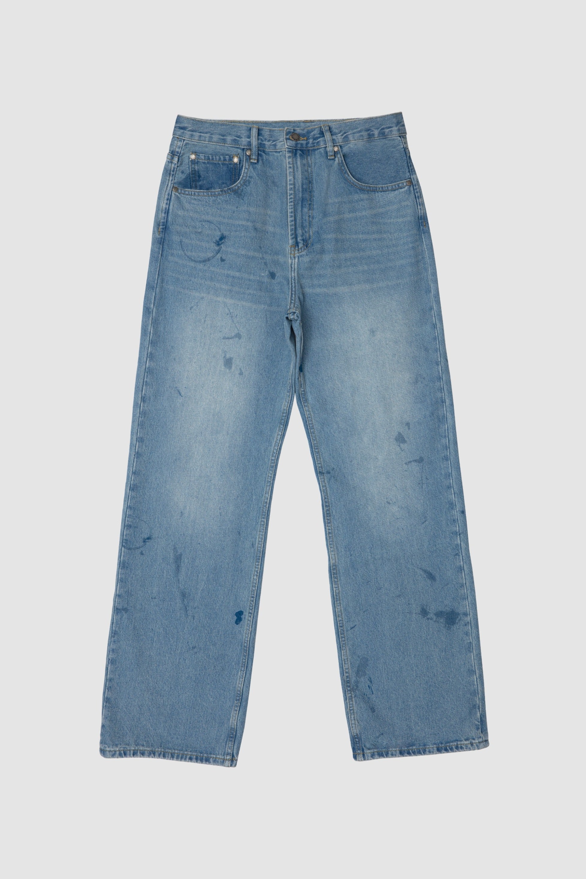 DOMREBEL - SCUFF FW25 JEANS - MID BLUE