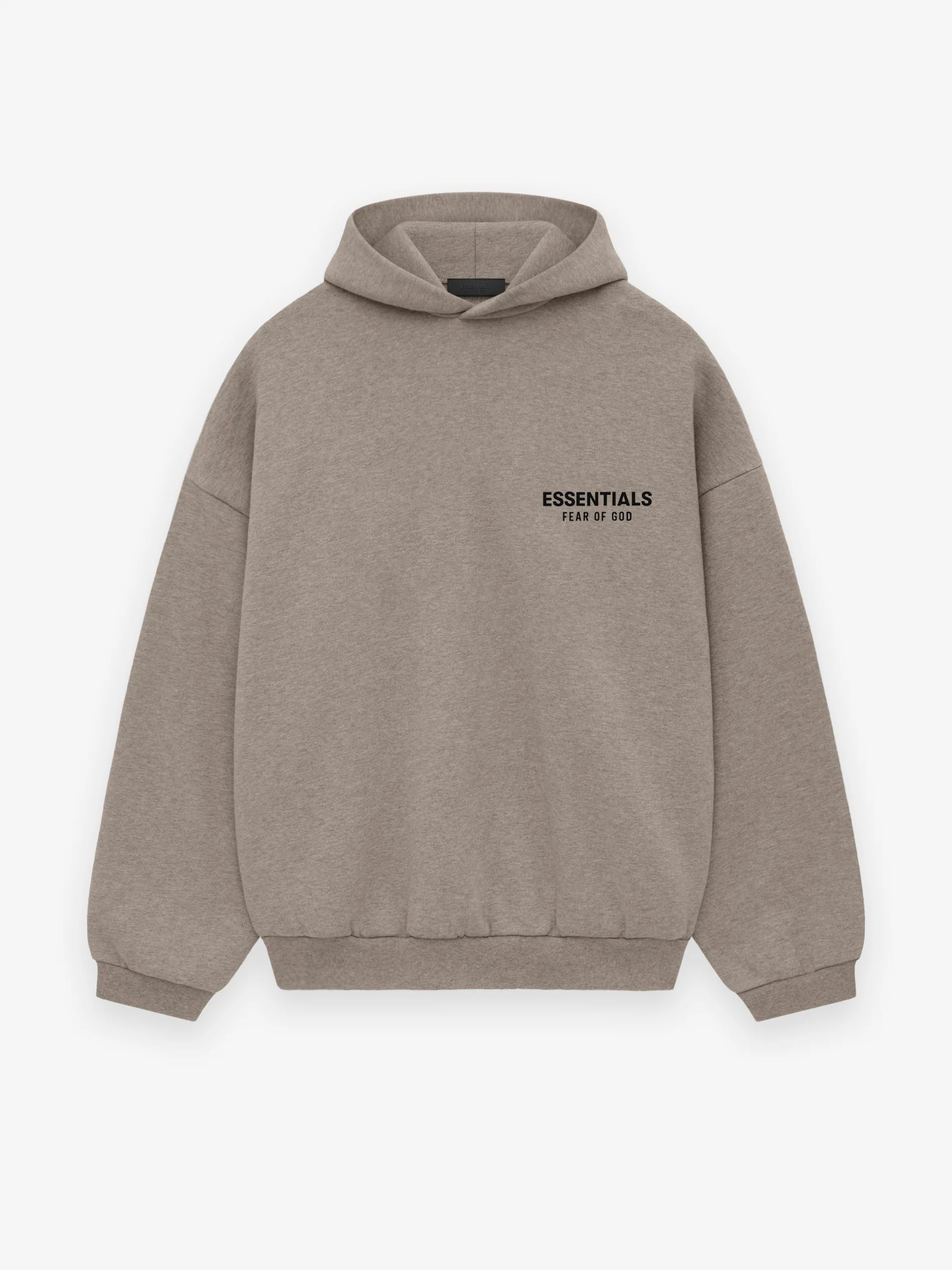 ESSENTIALS FLEECE HOODIE - HEATHER GRAY