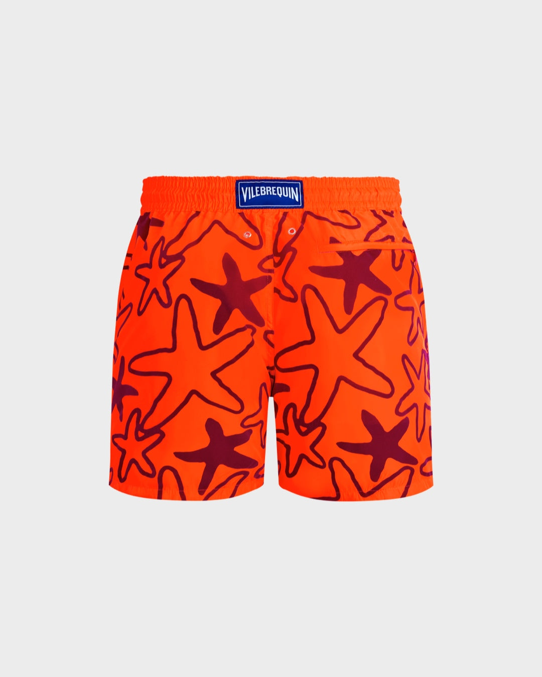 VILEBREQUIN - ULTRA-LIGHT AND PACKABLE SWIM SHORTS FLOCKED STARLETTES