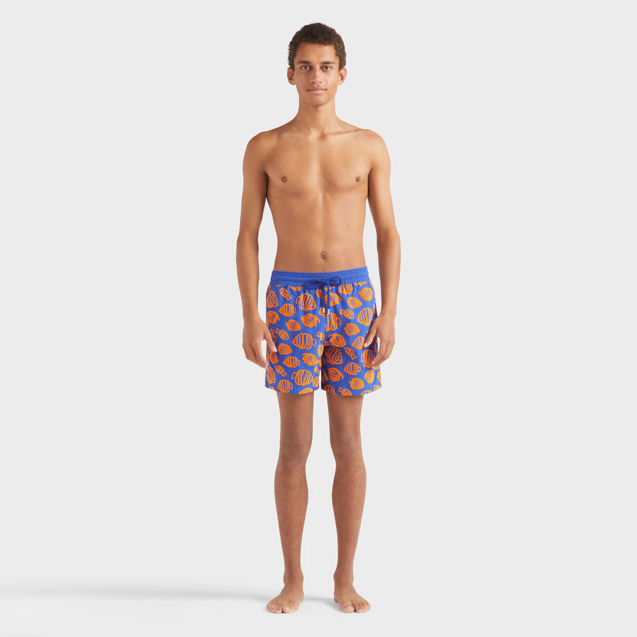 VILEBREQUIN - SWIM SHORTS FLOCKED FISHY VIBES