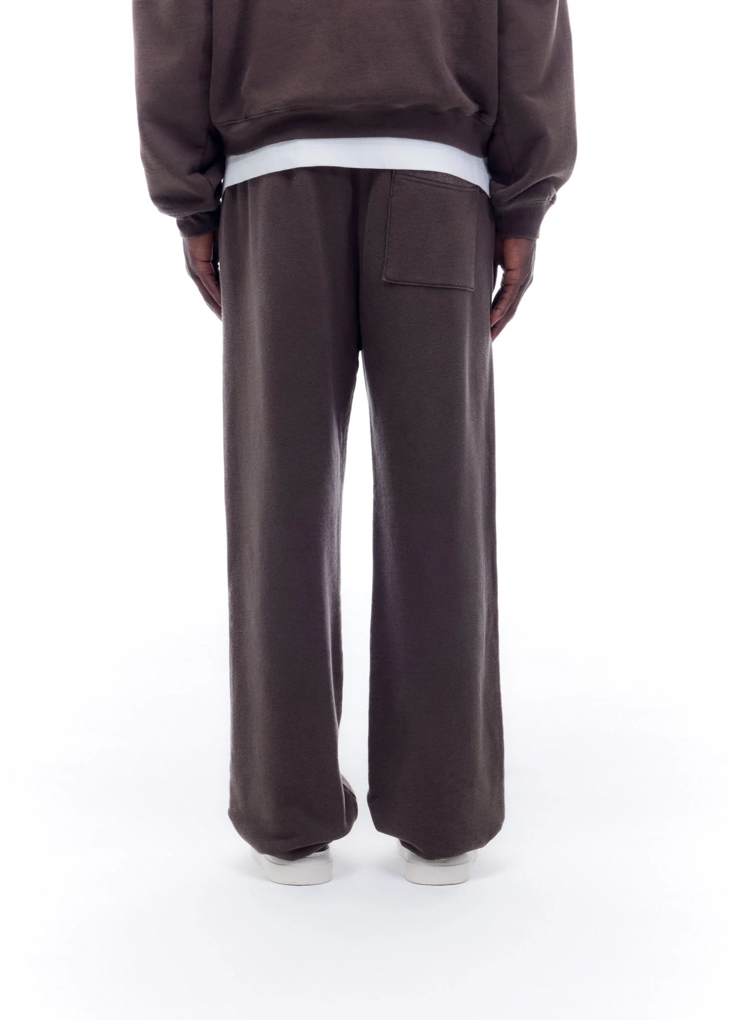 COLE BUXTON VINTAGE MINI LOGO SWEATPANTS - VINTAGE BROWN