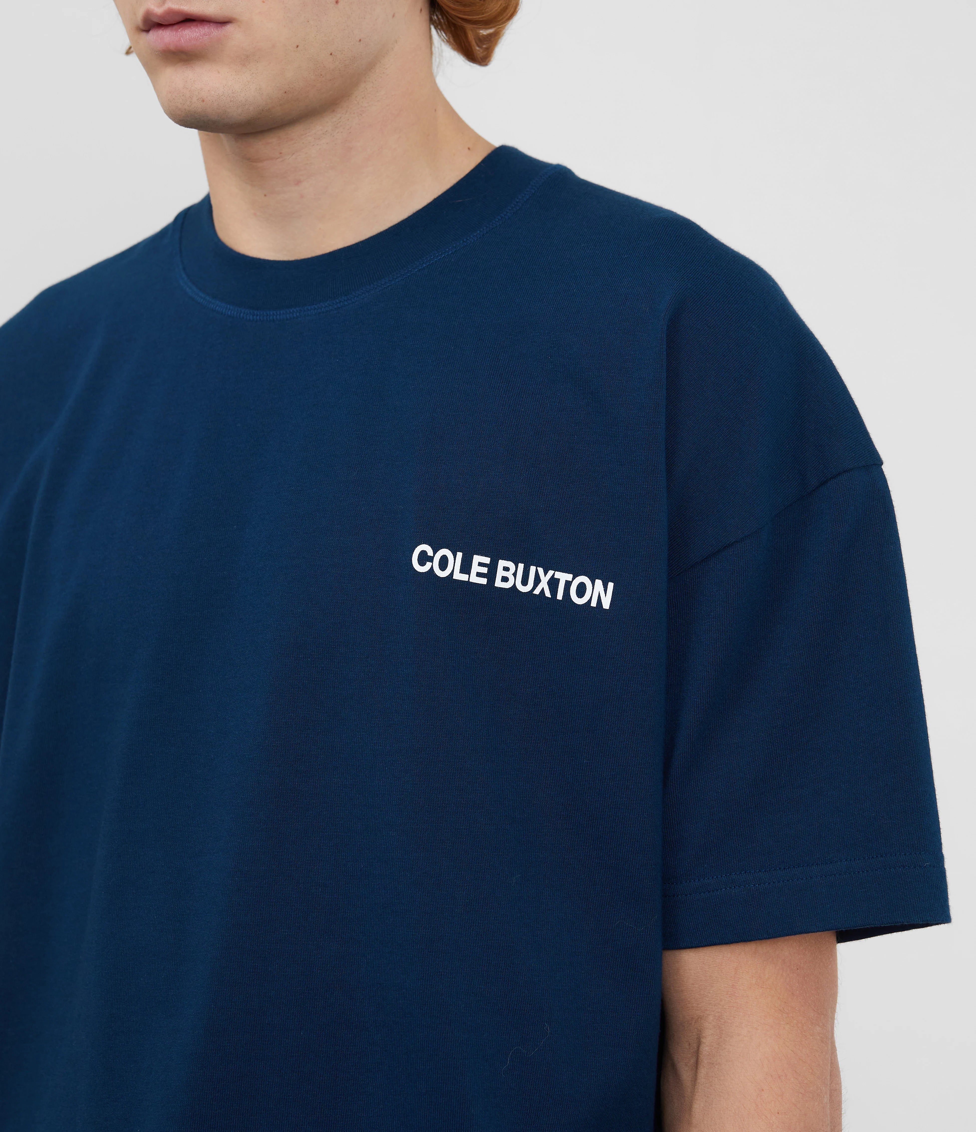 COLE BUXTON- CB SPORTSWEAR T-SHIRT - NAVY