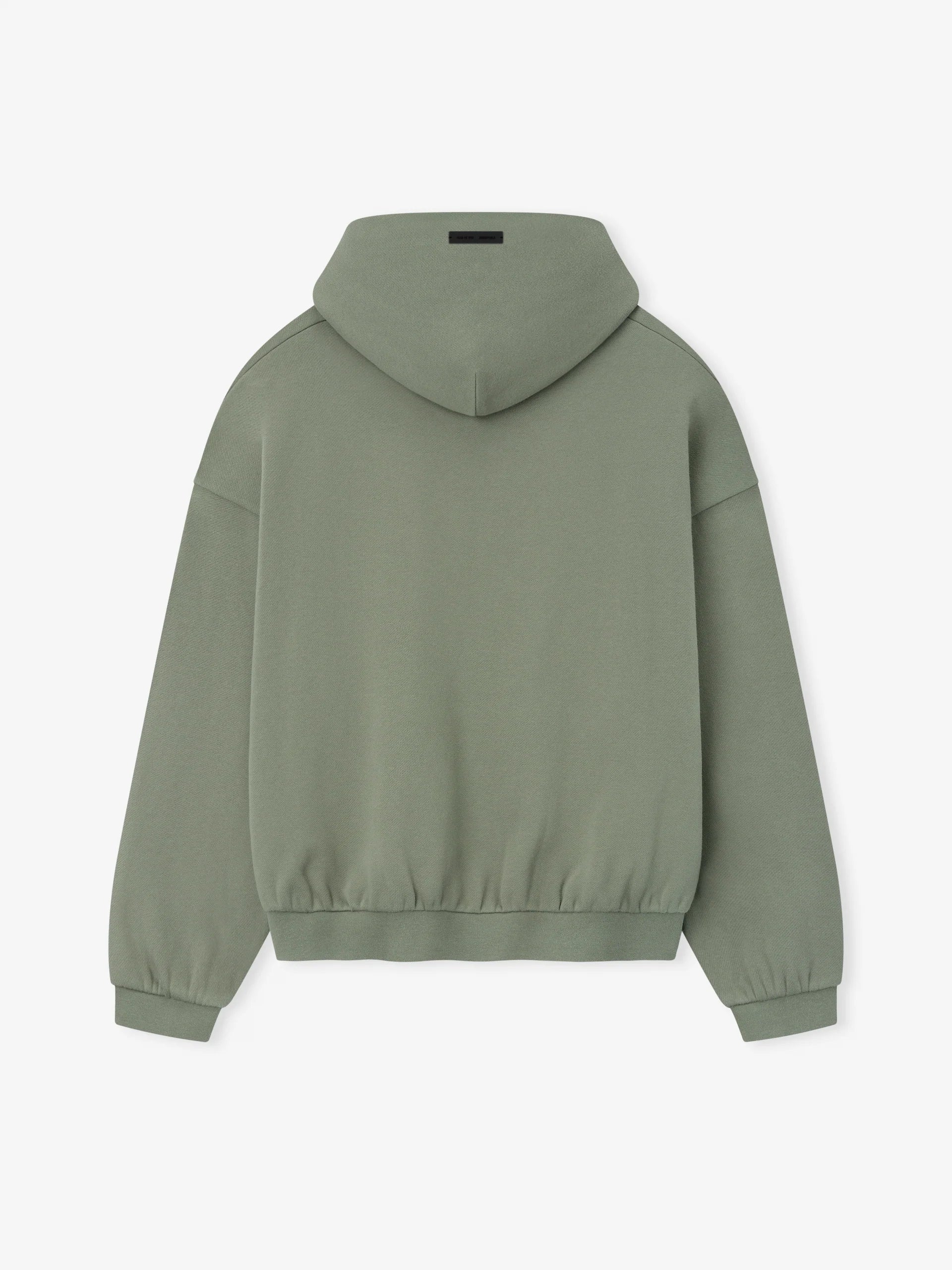 ESSENTIALS 90'S FLEECE HOODIE - MOSS