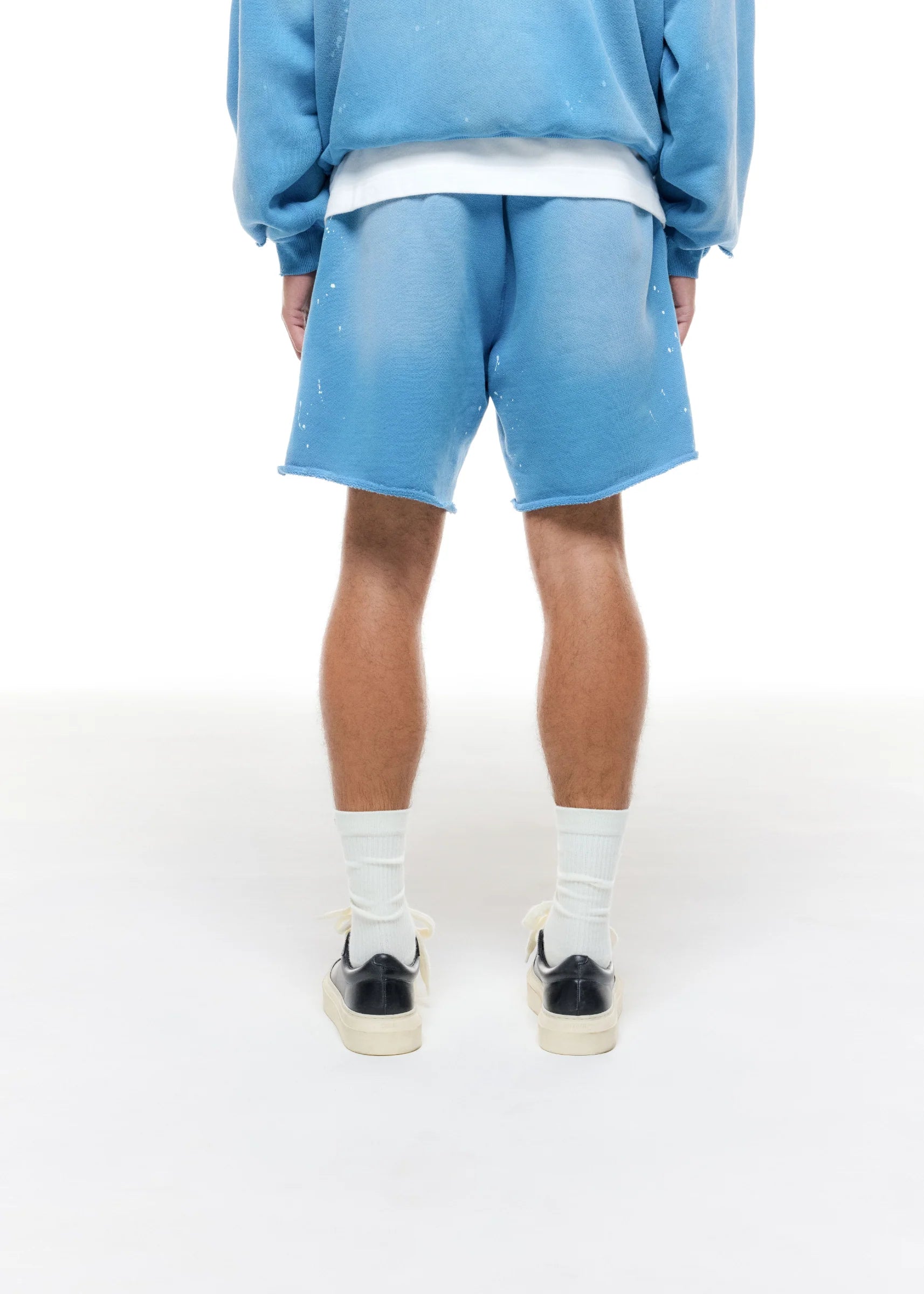 COLE BUXTON- 1992 DISTRESSED SHORTS - WASHED BLUE