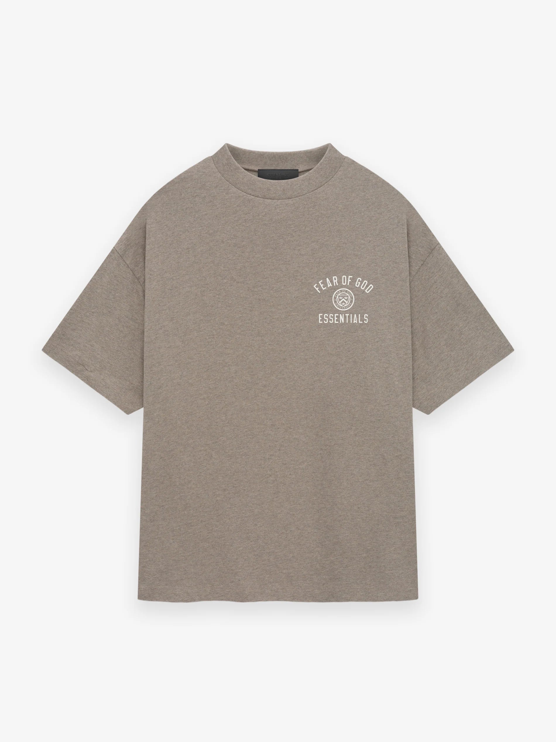 ESSENTIALS TEE - DARK HEATHER