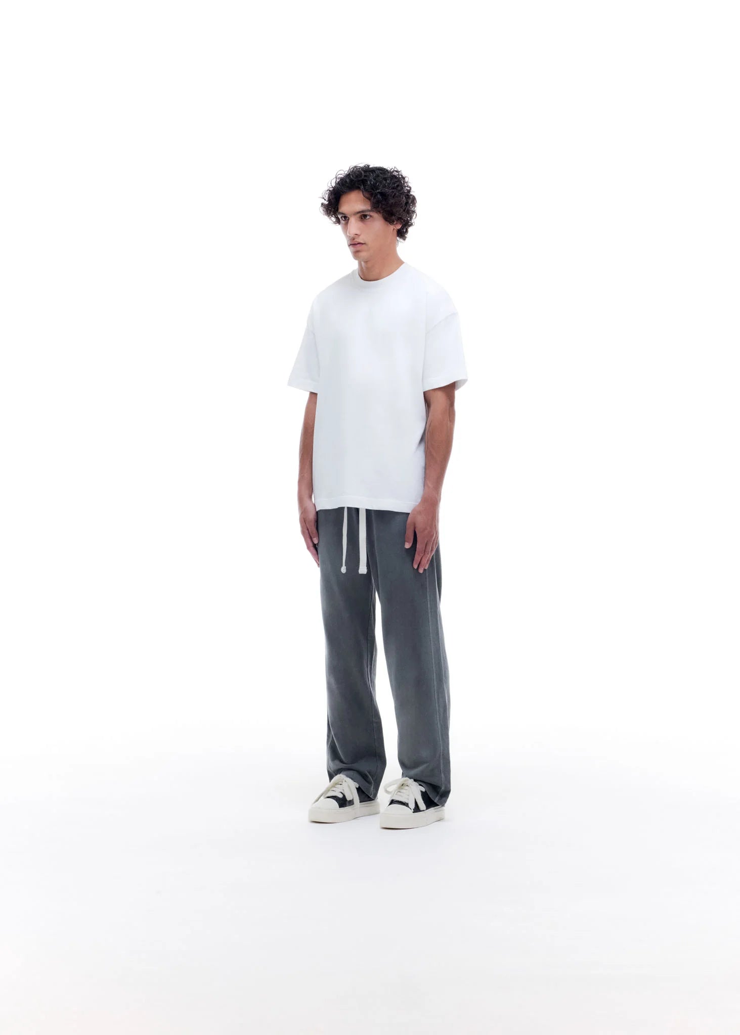 COLE BUXTON CB LOUNGE SWEATPANTS - WASHED BLACK