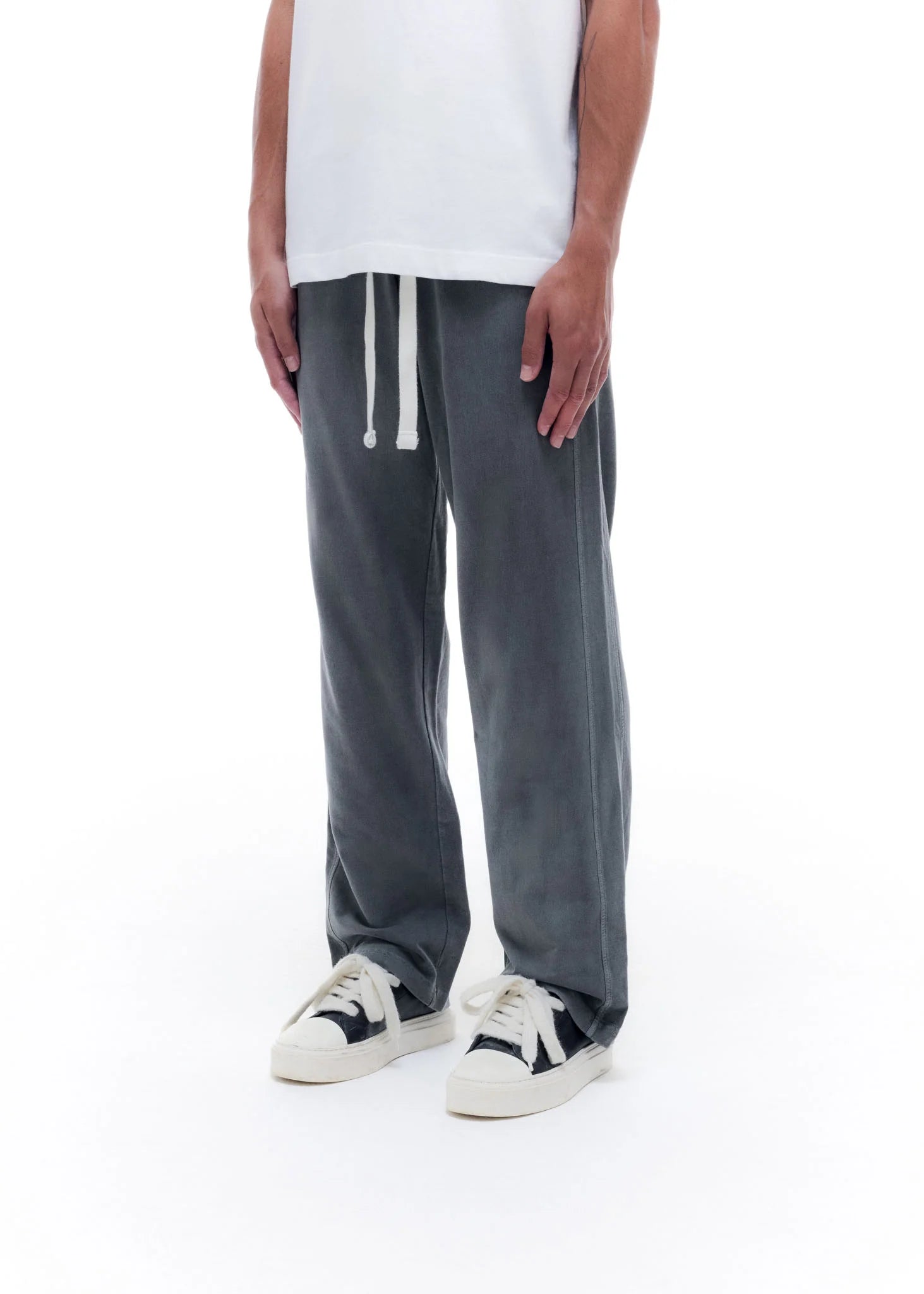 COLE BUXTON CB LOUNGE SWEATPANTS - WASHED BLACK