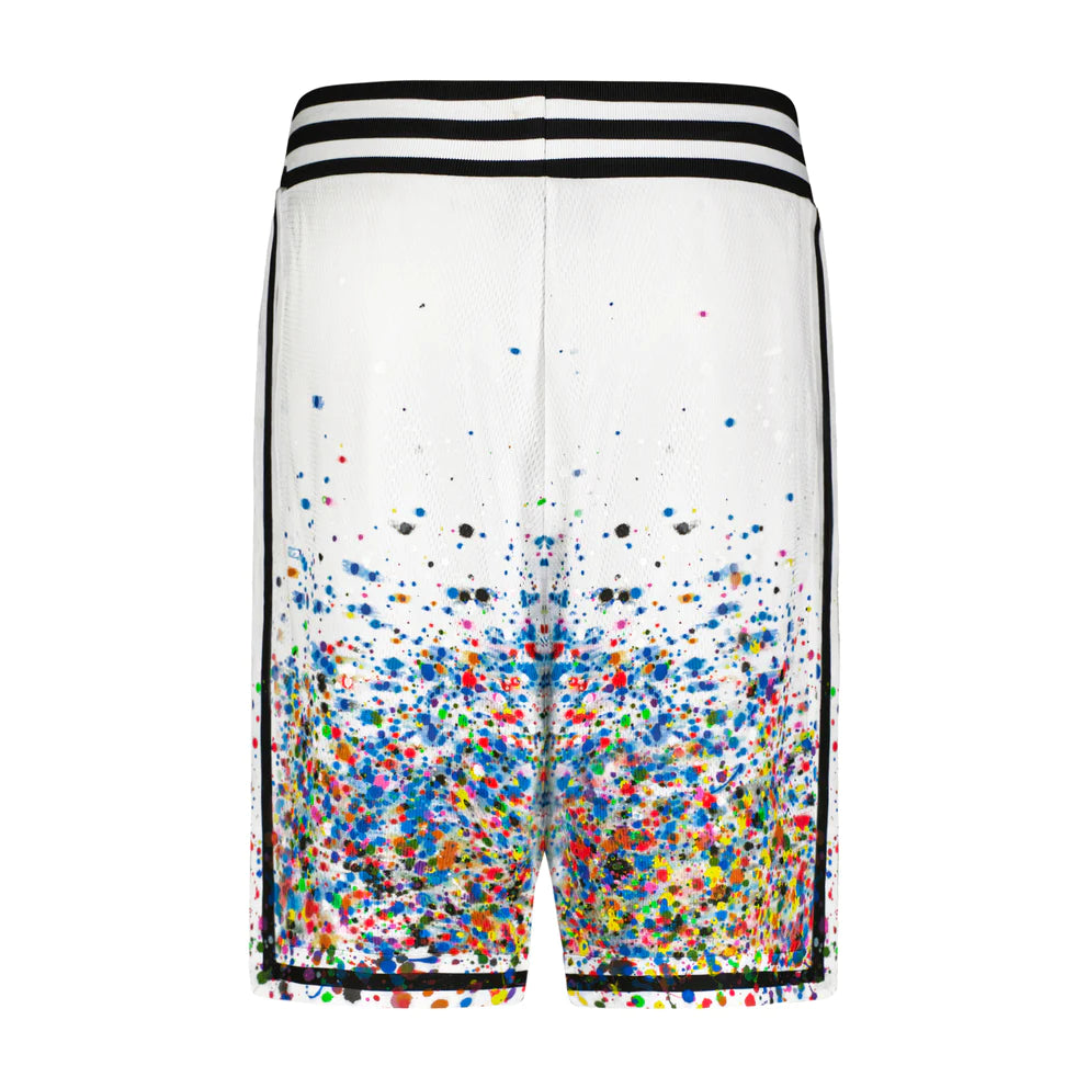 HACULLA SMOTHERED IN PAINT BASKETBALL SHORT